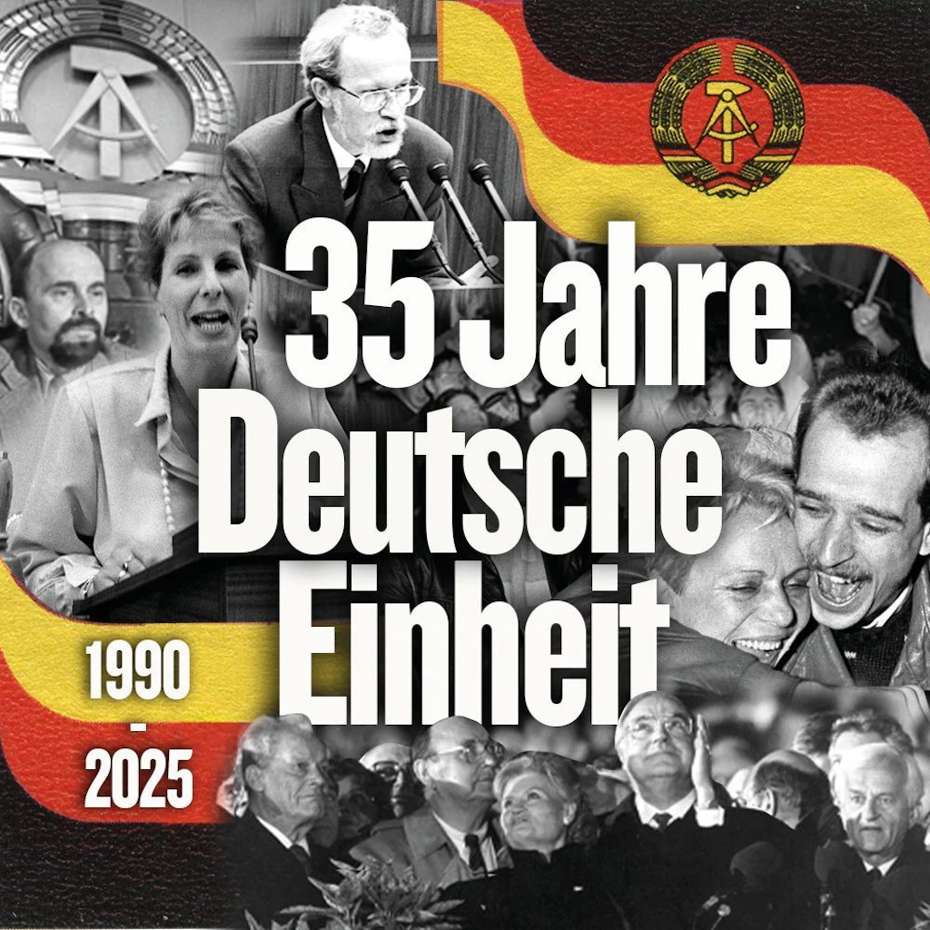 Am 3. Oktober feiert Deutschland das 35-Jahre-Jubiläum der Deutschen Einheit. Auch wir berichten darüber – mit den schönsten Geschichten aus Ost und West.