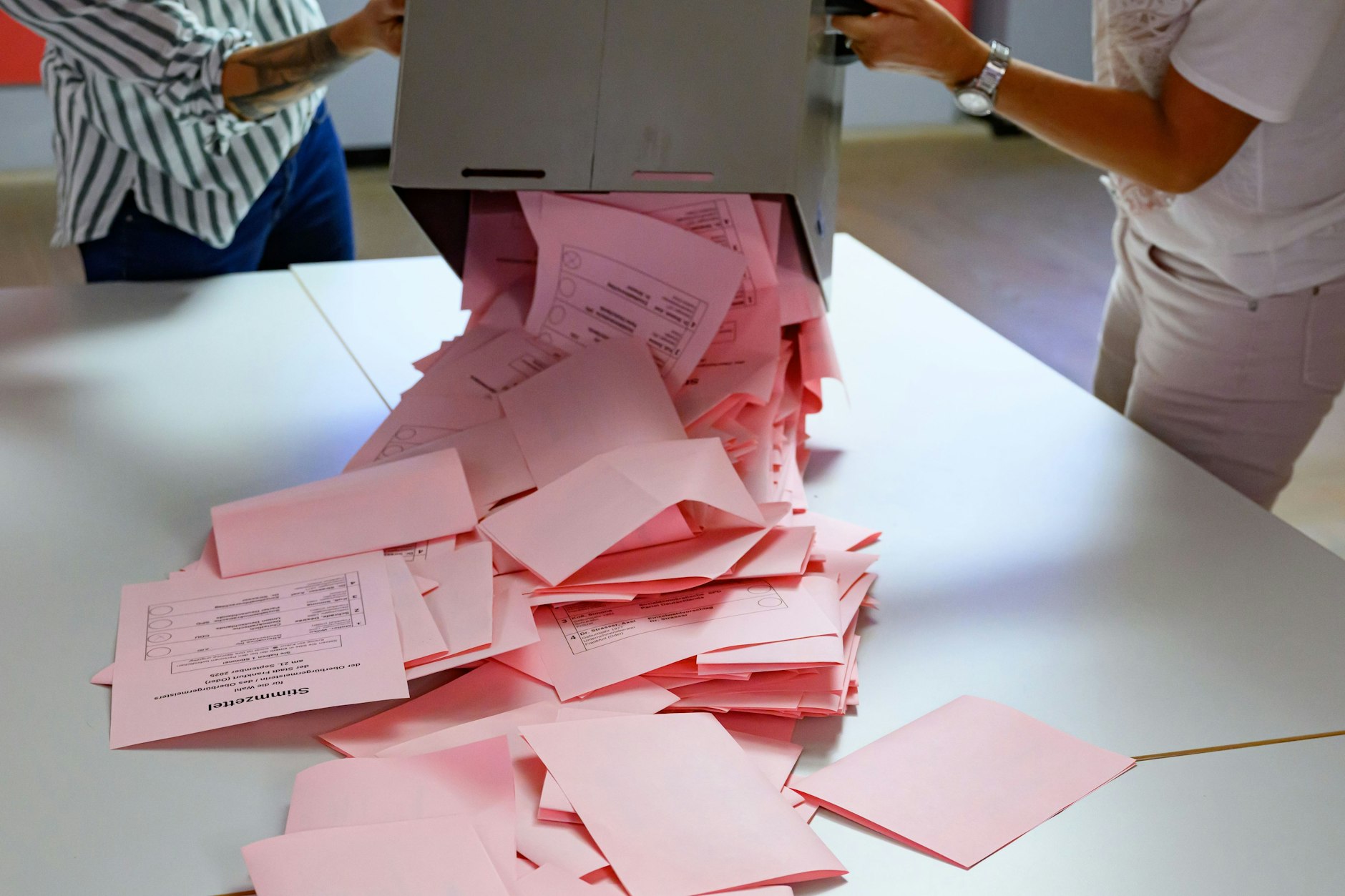 In Brandenburg wurden in mehreren Städten die Bürgermeister gewählt.