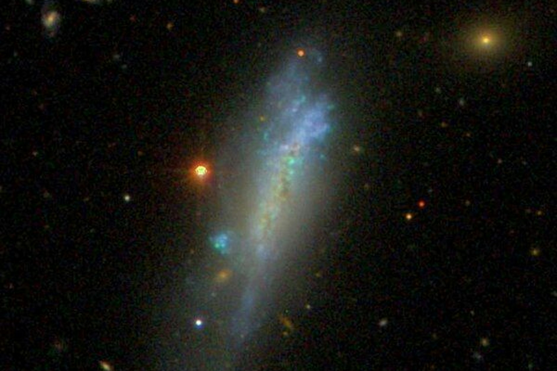 Die Galaxie NGC 4532