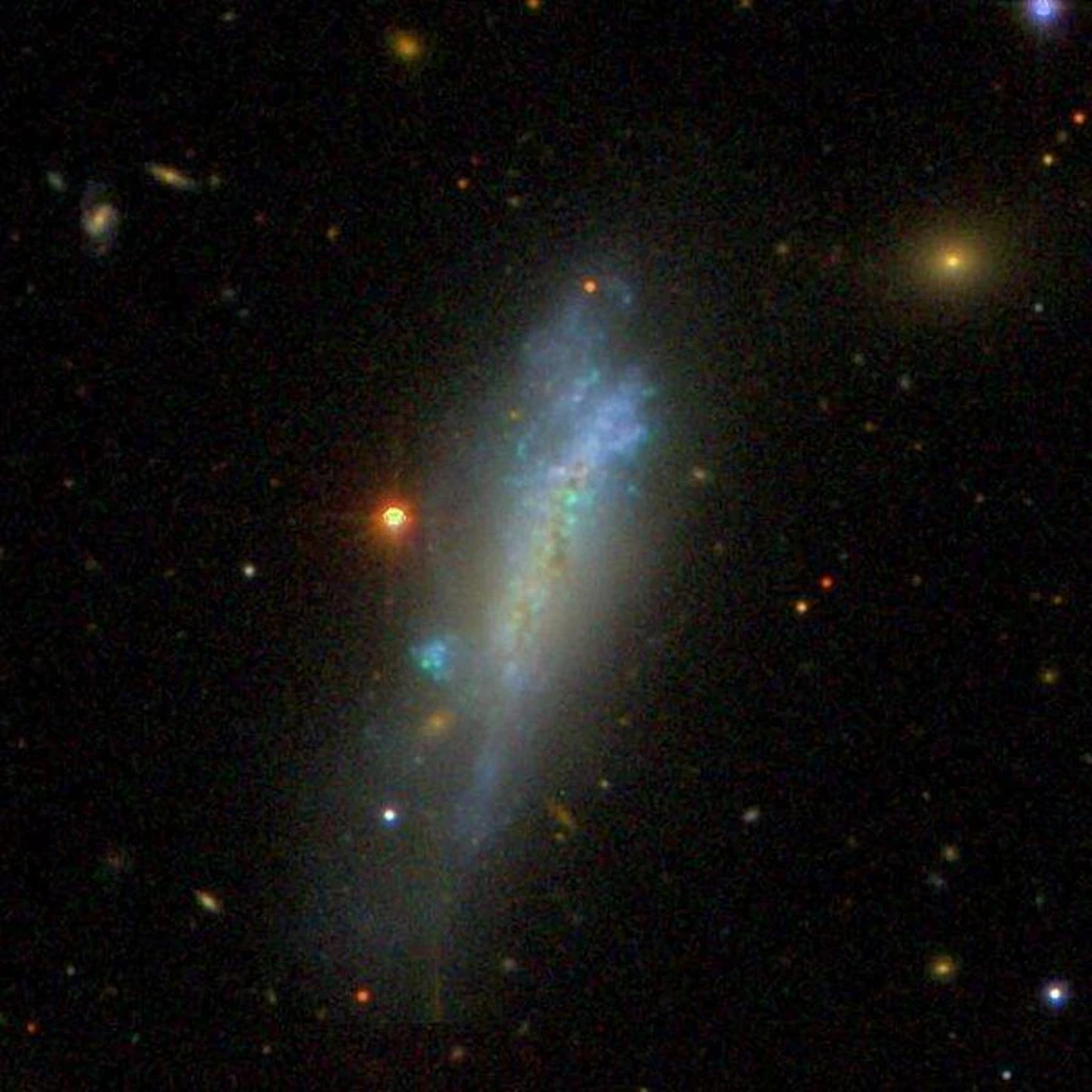 Kolossaler kosmischer Kontakt: Galaxien über gigantische Gasbrücke verbunden
