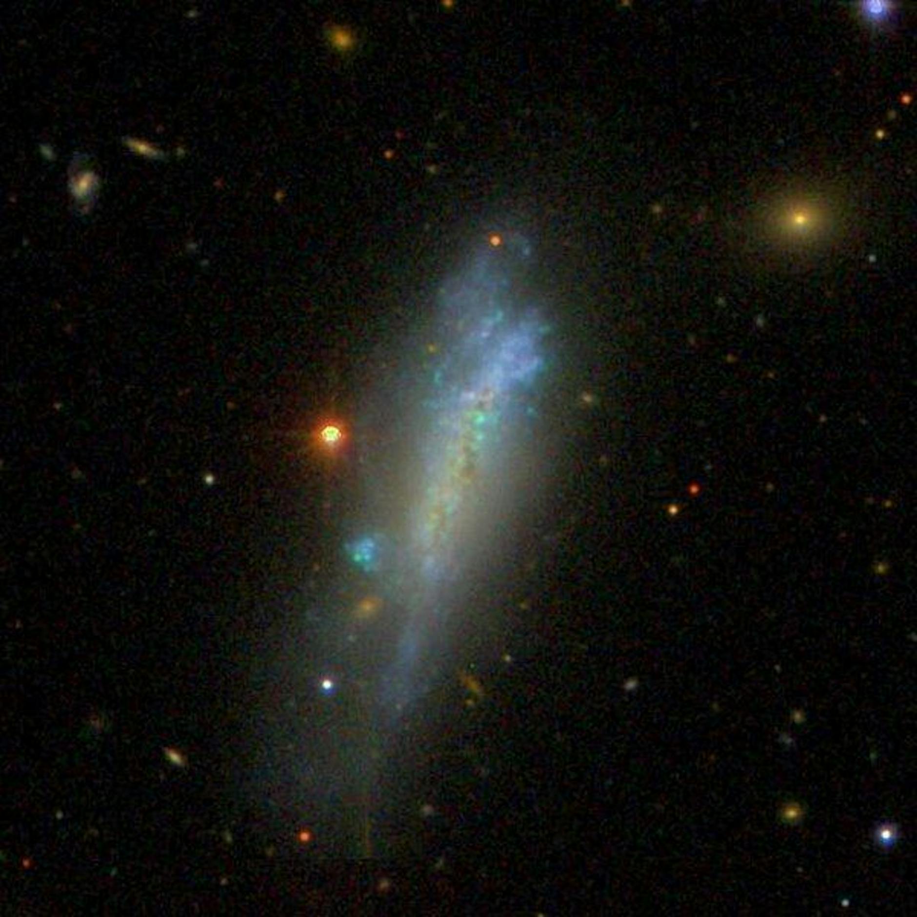 Image - Kolossaler kosmischer Kontakt: Galaxien über gigantische Gasbrücke verbunden