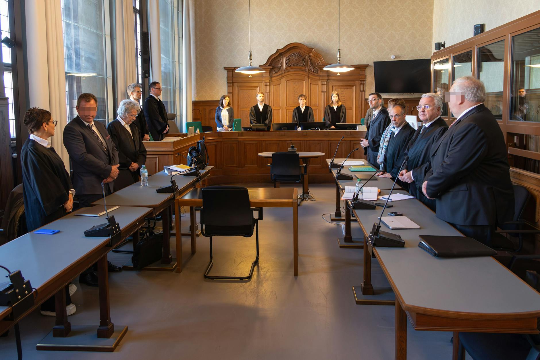 Vor dem Landgericht hat ein Korruptionsprozess begonnen.