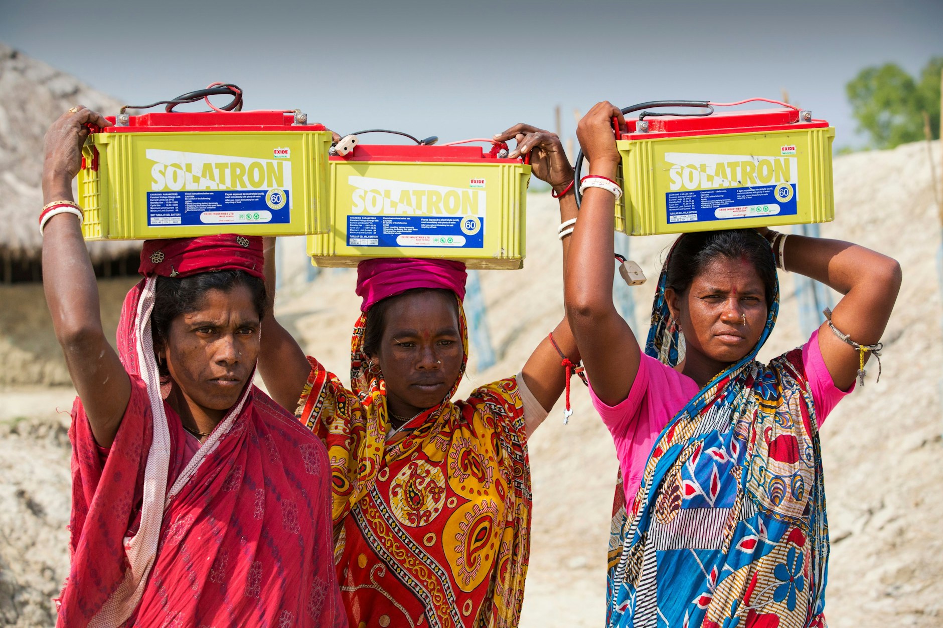 Ein WWF-Projekt zur Stromversorgung einer abgelegenen Insel in den Sunderbans, einer tiefliegenden Region des Gangesdeltas in Ostindien, die sehr anfällig für den Anstieg des Meeresspiegels ist (Symbolbild)
