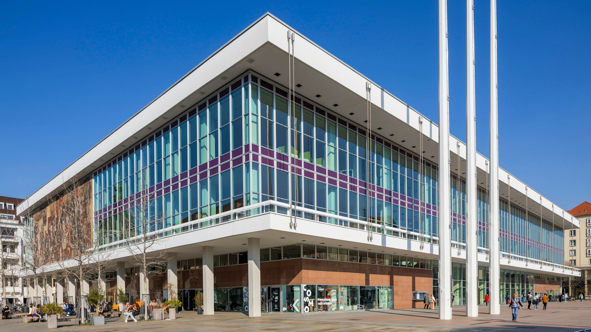 Im Jahr 2017 zog die traditionsreiche Herkuleskeule in den Kulturpalast in Dresden.