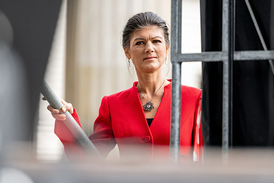 Die BSW-Vorsitzende Sahra Wagenknecht möchte mehr Hilfe für den Westen.