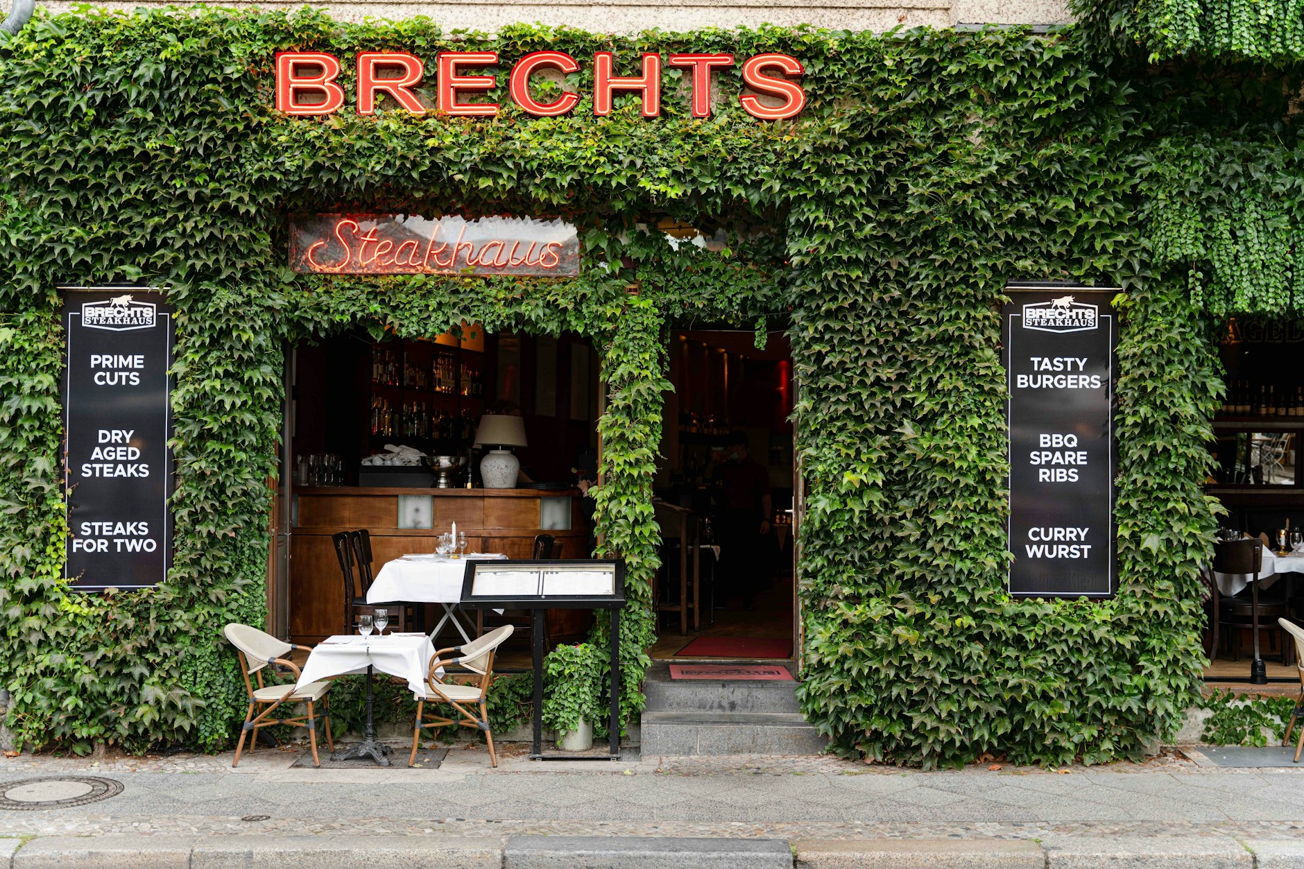 Brechts Steakhouse arbeitet mit der Ganymed Brasserie zusammen