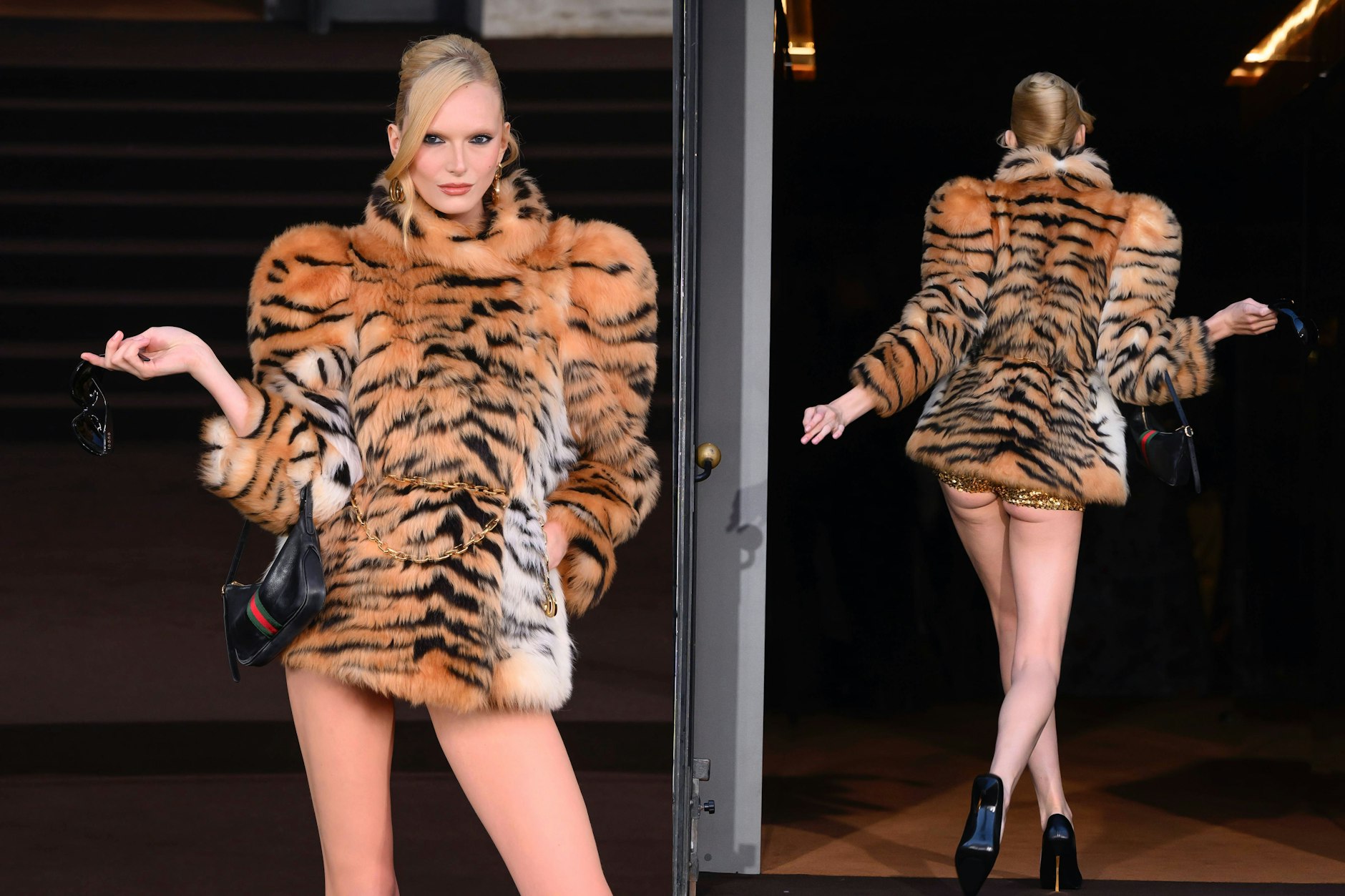 „La Bomba“ sorgte bei der Gucci-Präsentation für große Freude.