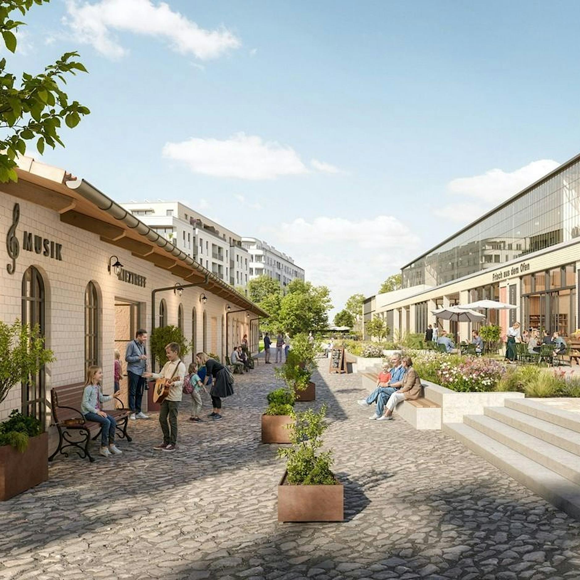 Berlin-Johannisthal: So soll das neue Stadtquartier aussehen