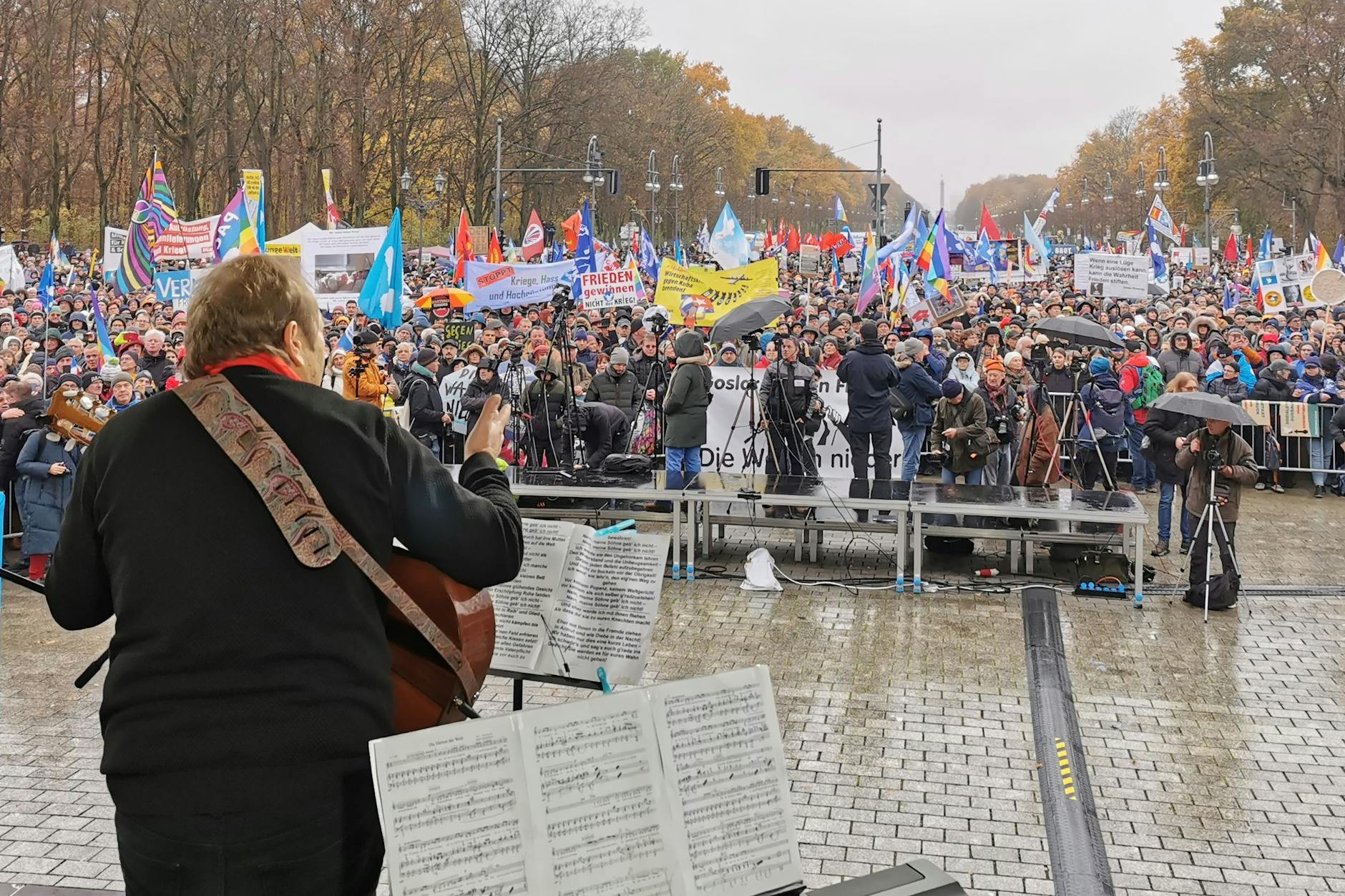 Am 3. Oktober wird wieder gegen Aufrüstung demostriert – in Berlin ab 13 Uhr.