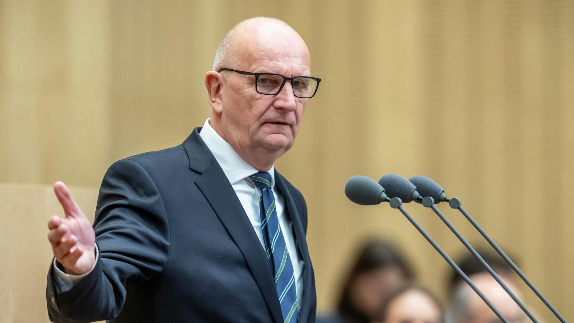 Dietmar Woidke (SPD), Ministerpräsident von Brandenburg, zieht zur Einheit eine positive Bilanz.
