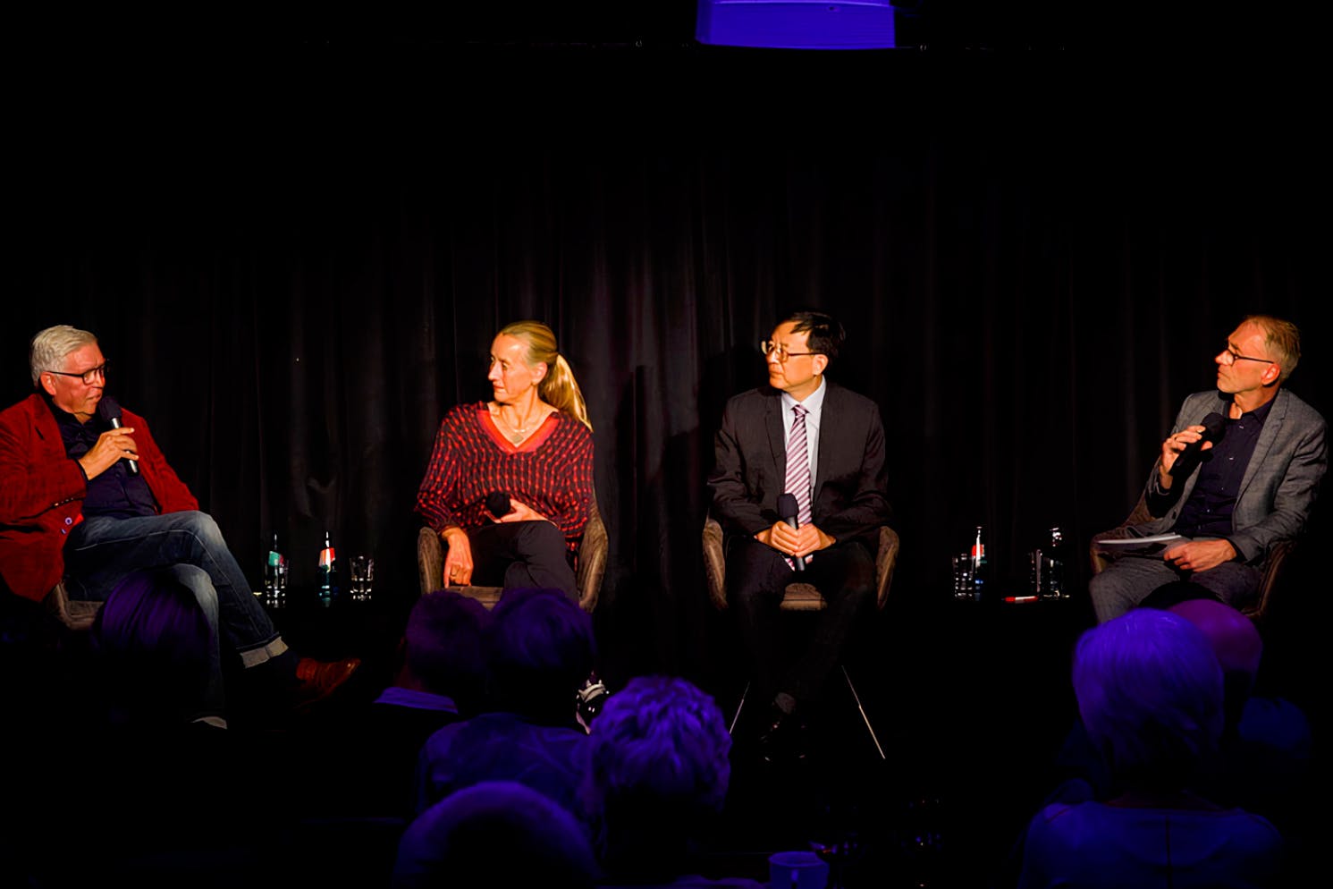 Von Berliner Zeitung mitorganisiert: Offene Debatte zu China in Berlin-Adlershof.