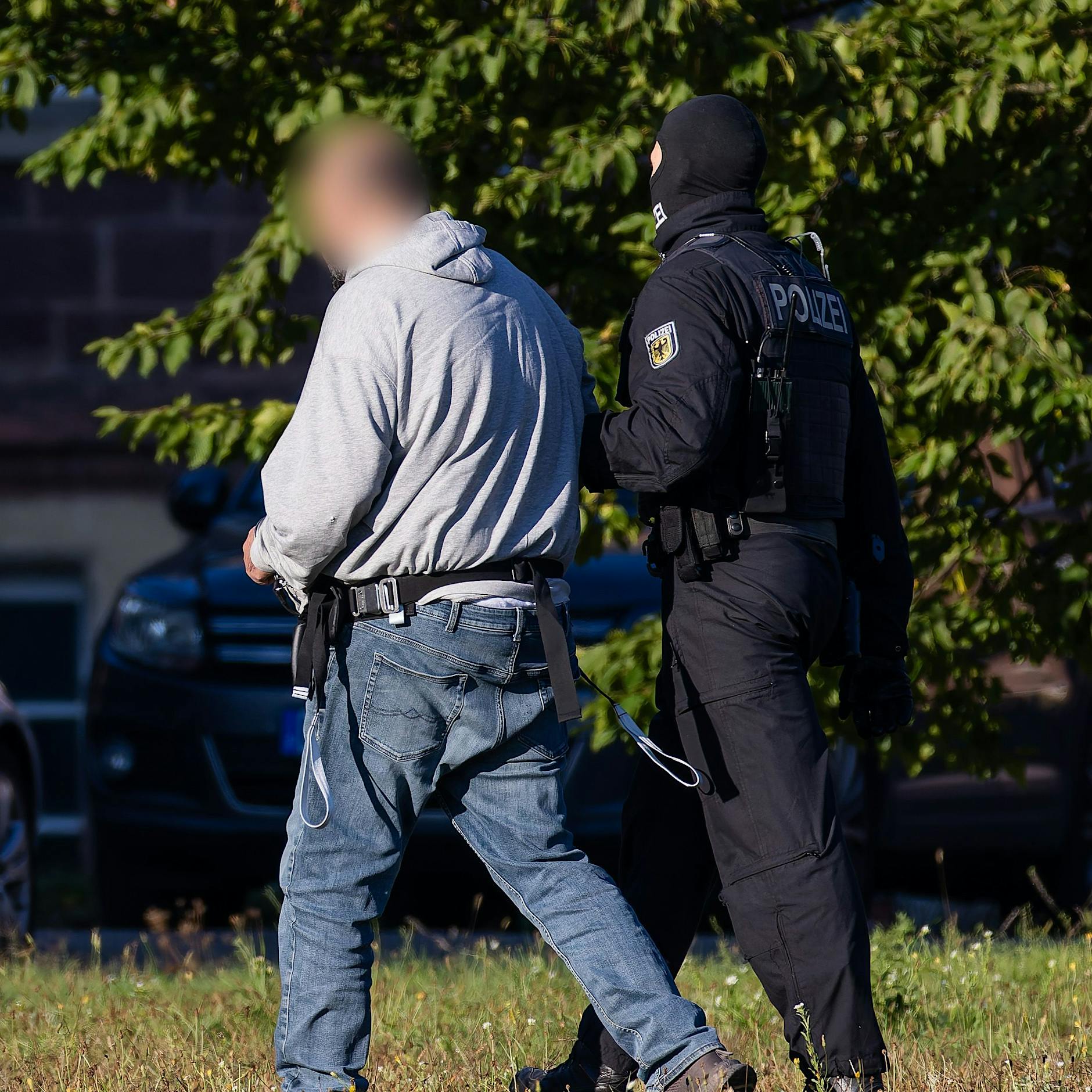 Hier werden die Terrorverdächtigen der Hamas zum Haftrichter gebracht!