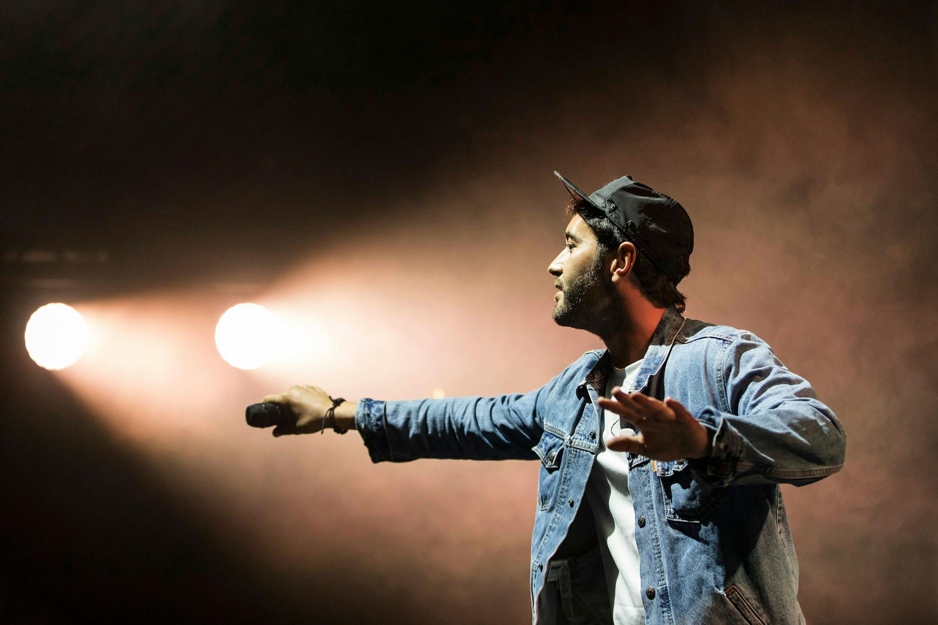 Der Rapper Chefket, hier 2017 im Berliner Tempodrom