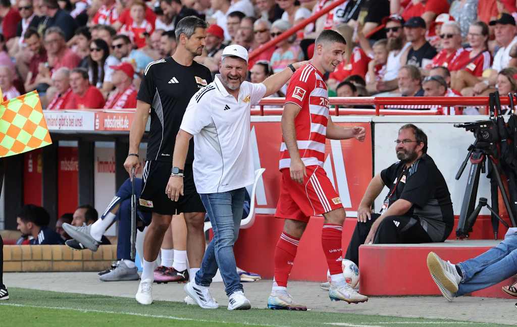 So macht Union-Coach Baumgart macht Null-Tore-Stürmer Andrej Ilic Mut