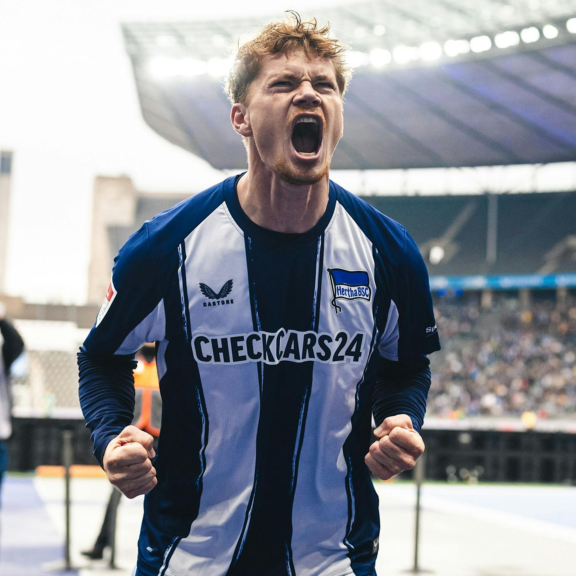 Doppeltes Danish Dynamite! Grönning ballert Hertha zum ersten Heimsieg
