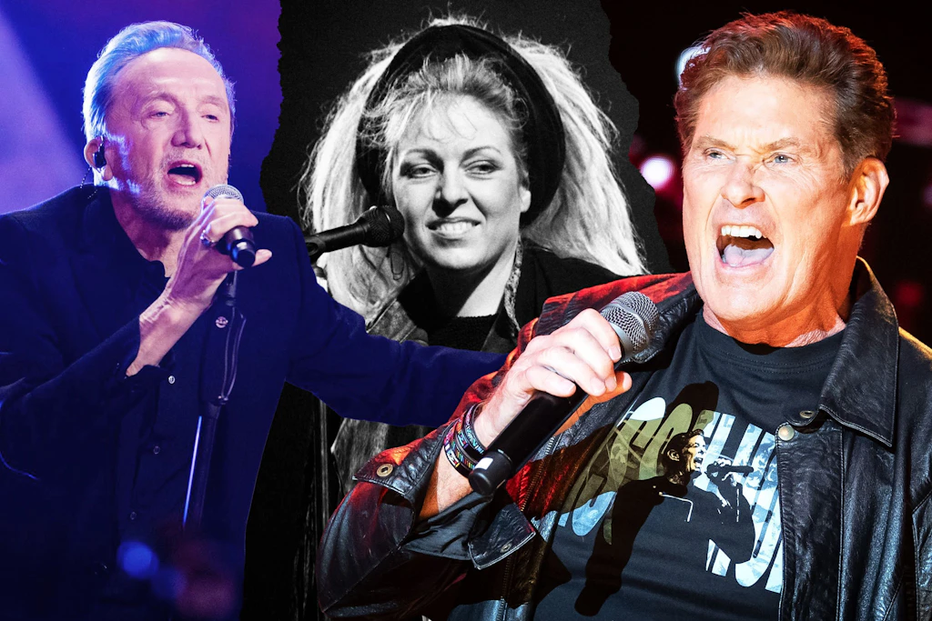 Marius Müller-Westernhagen, Tamara Danz von Silly und David Hasselhoff: Auch sie haben Wende-Hits hervorgebracht.  