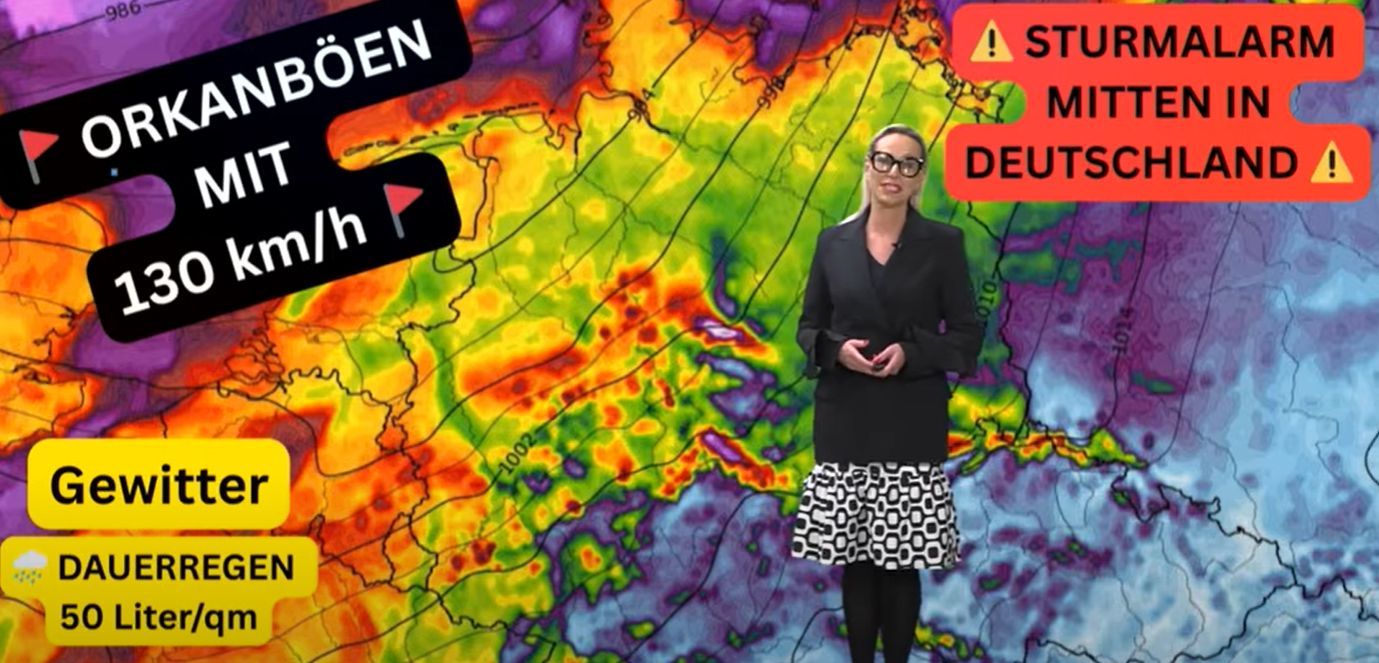 Wetter: Sturm-Alarm in Deutschland