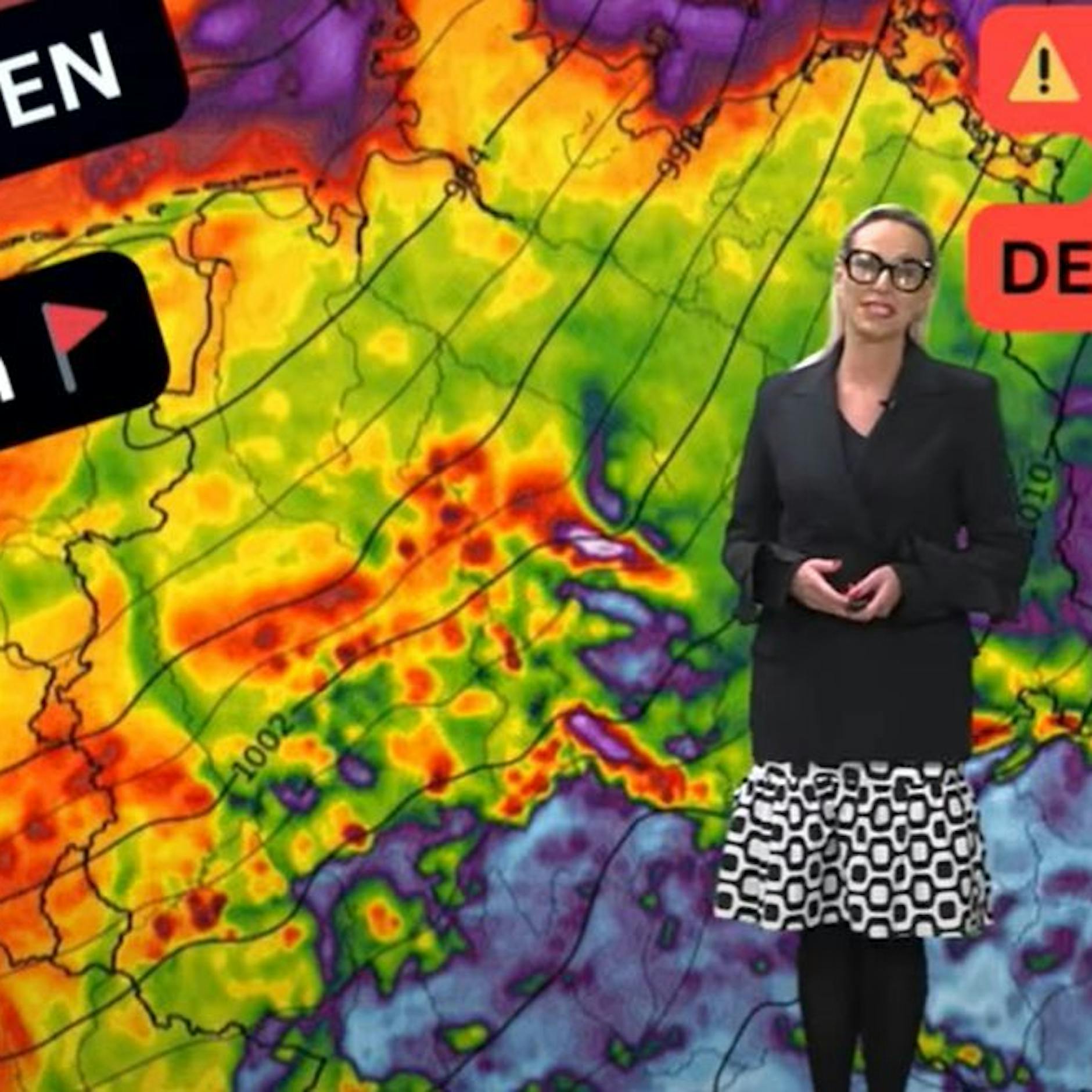 Wetter: Sturm-Alarm in Deutschland