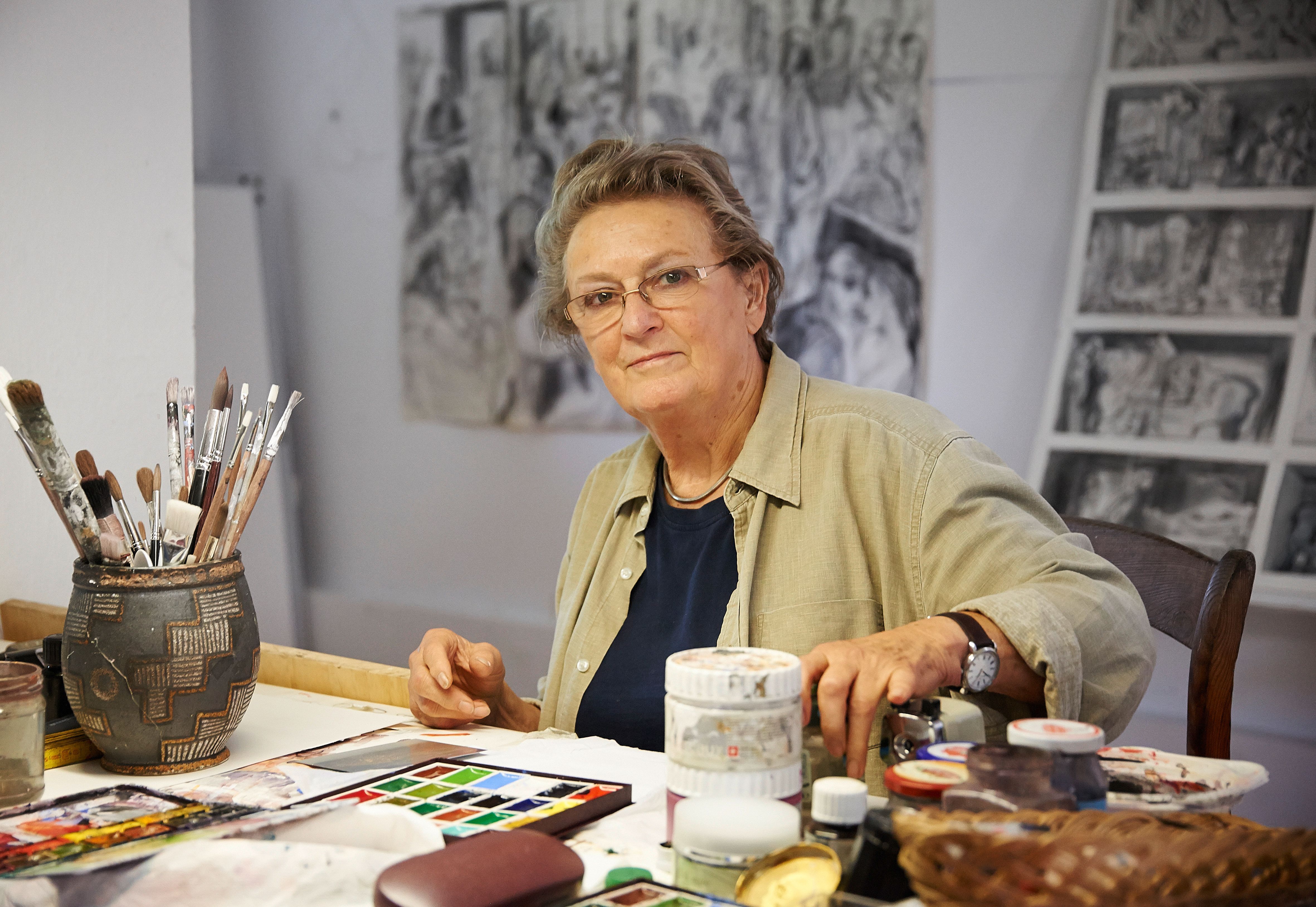 Image - Blütenwand und Früchtekorb: Zum Tod der Rostocker Grafikerin und Malerin Inge Jastram