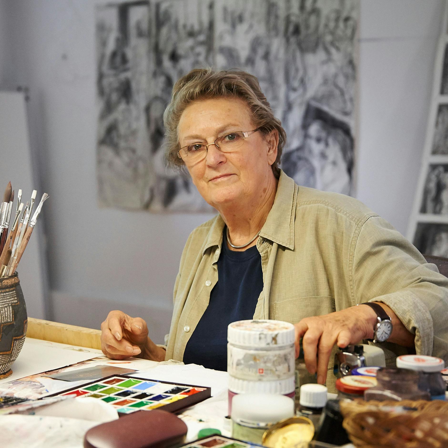 Image - Blütenwand und Früchtekorb: Zum Tod der Rostocker Grafikerin und Malerin Inge Jastram