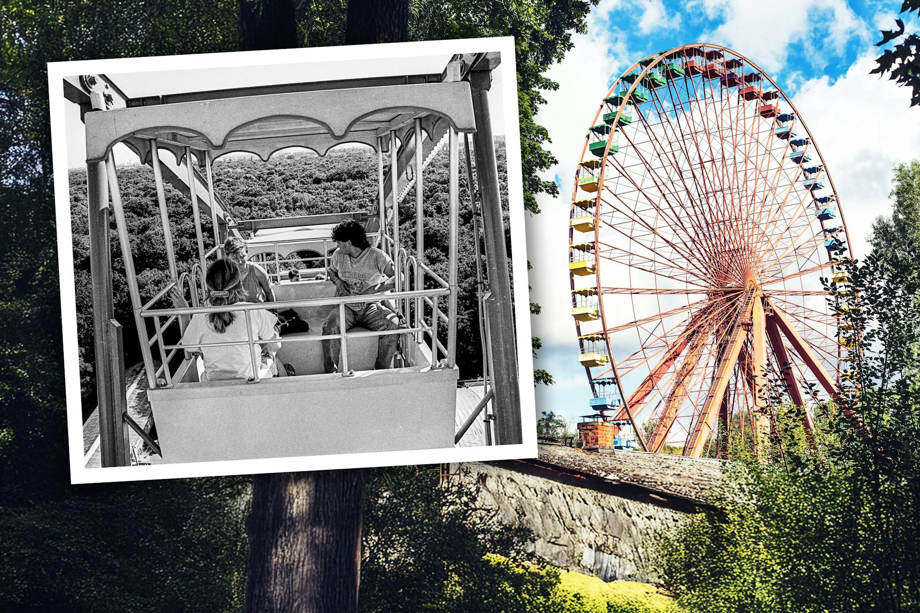 Das Riesenrad war das Wahrzeichen des Spreeparks - und soll es auch bei der Neueröffnung im Jahr 2027 wieder werden. Schon früher drehte sich im Freizeitpark-Juwel der DDR das ganz große Rad.