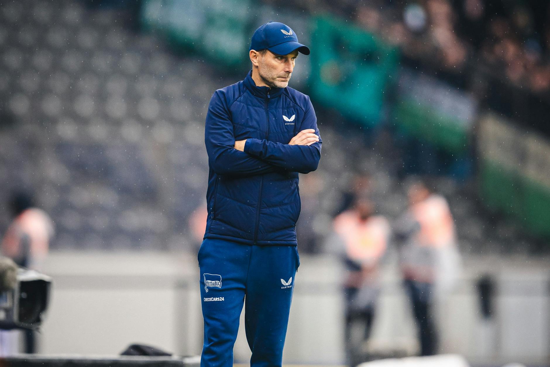 Erster Heimsieg! Doch Hertha-Trainer Stefan Leitl war nicht ganz zufrieden.