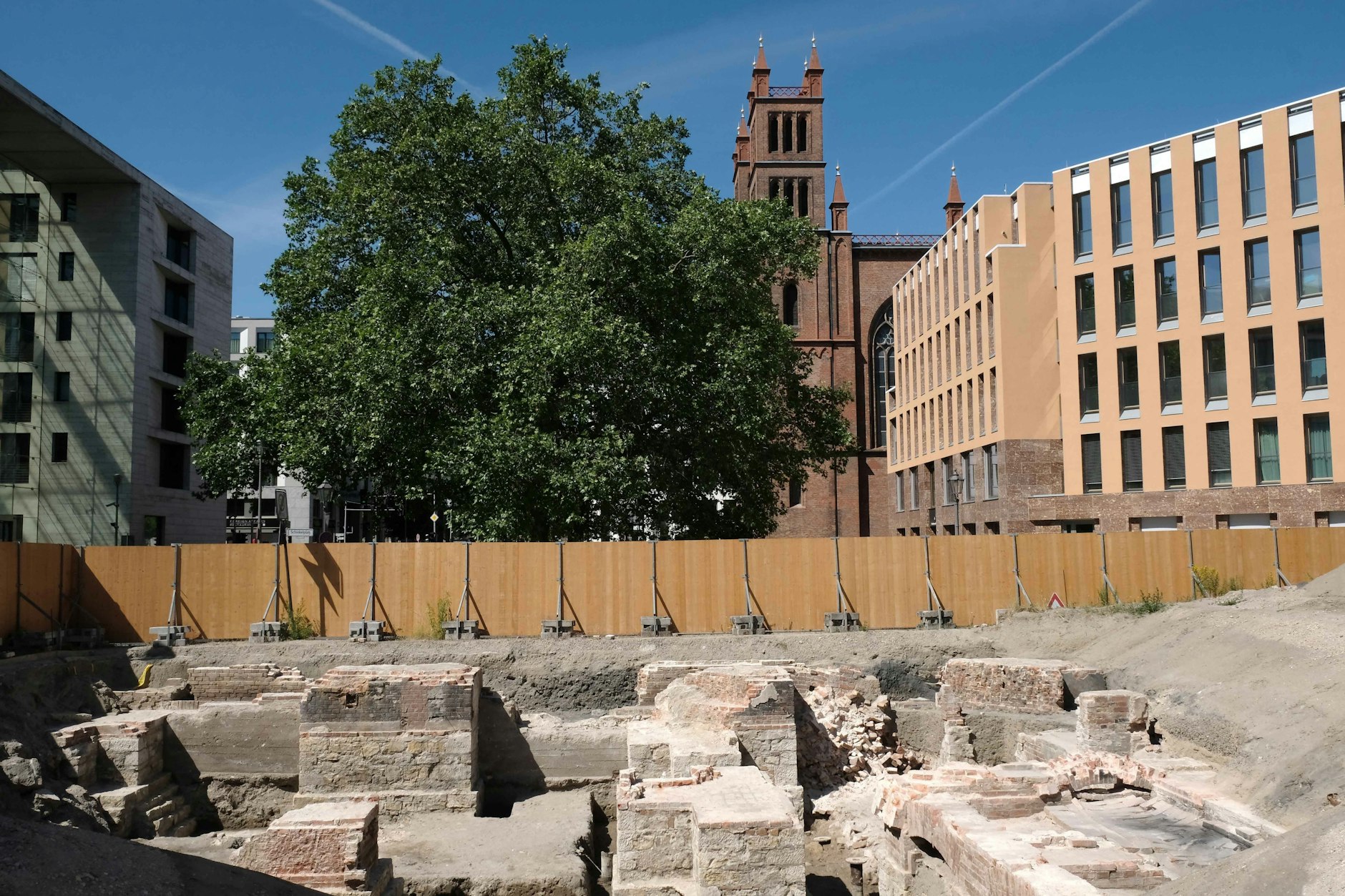 Archäologische Ausgrabungen an der Bauakademie