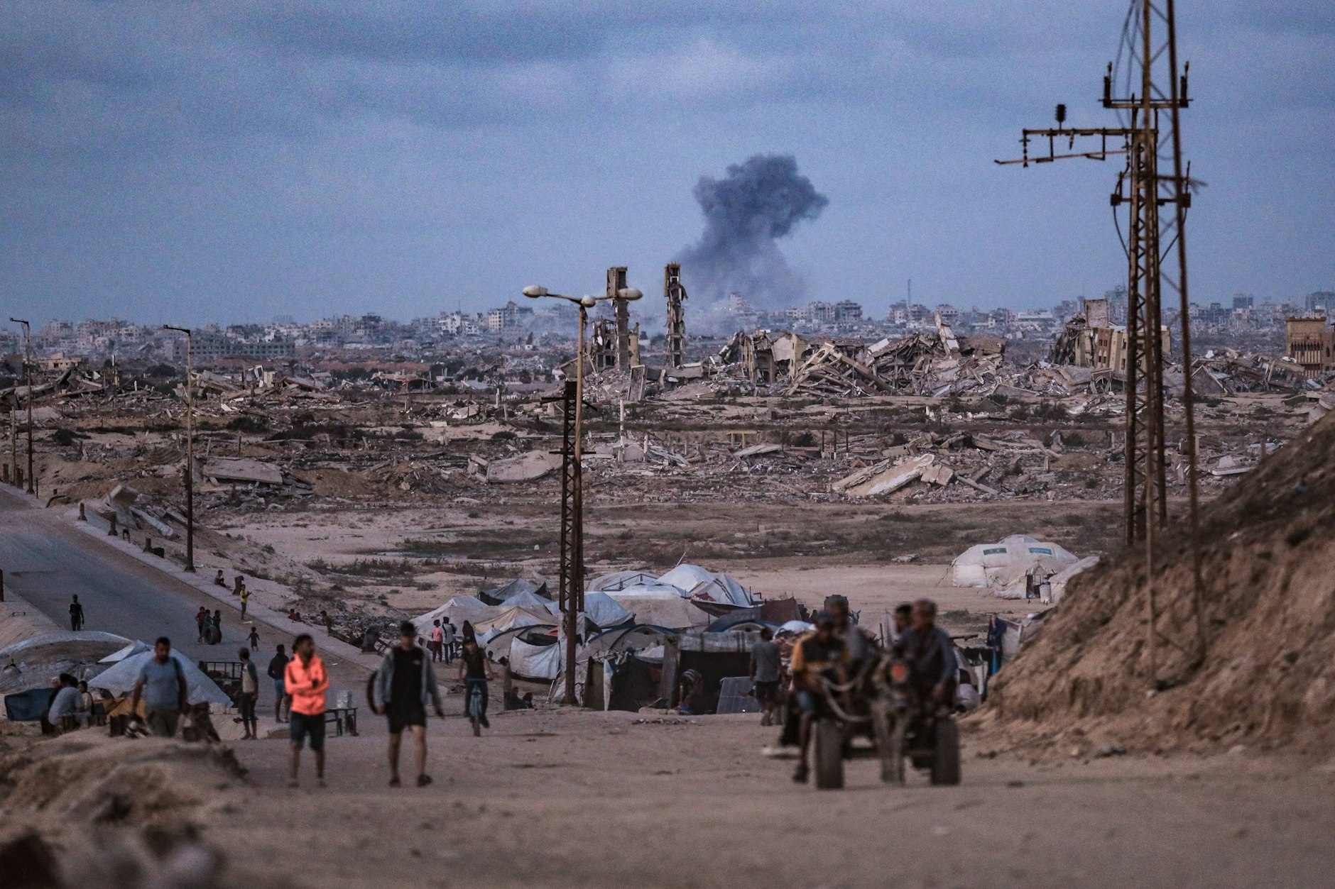 Mit Trumps Plan soll Frieden im Gazastreifen einkehren.