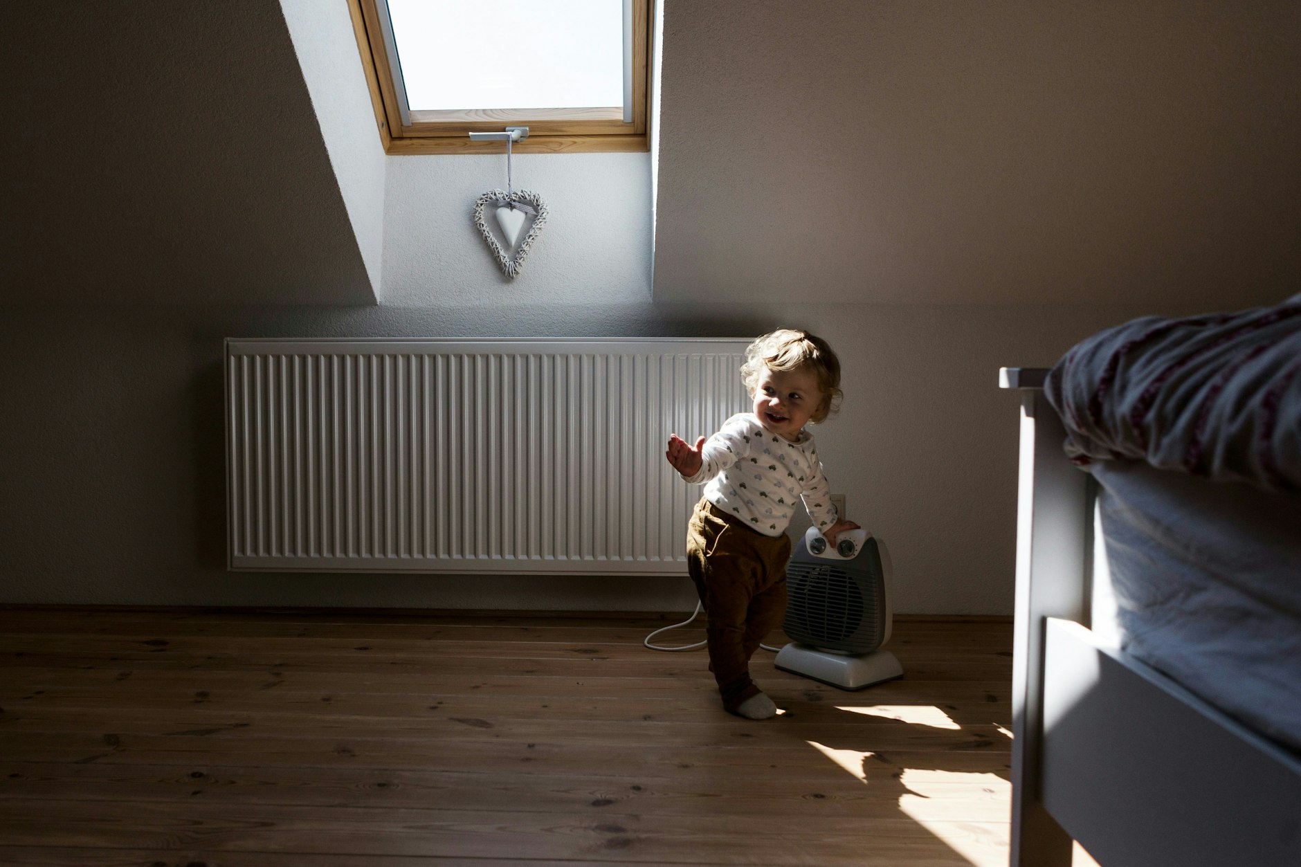 Wenn die Heizung ausfällt ist ein Heizlüfter keine langfristige Alternative. Die Heizung sollte schnellstmöglich repariert werden.