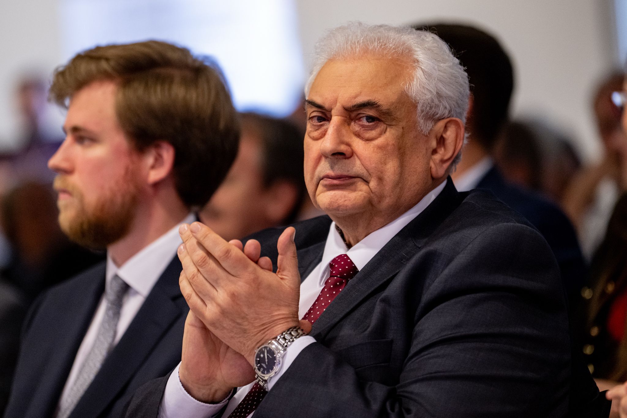 Russlands Botschafter Netschajew kam zur BSW-Ausstellung nach Potsdam