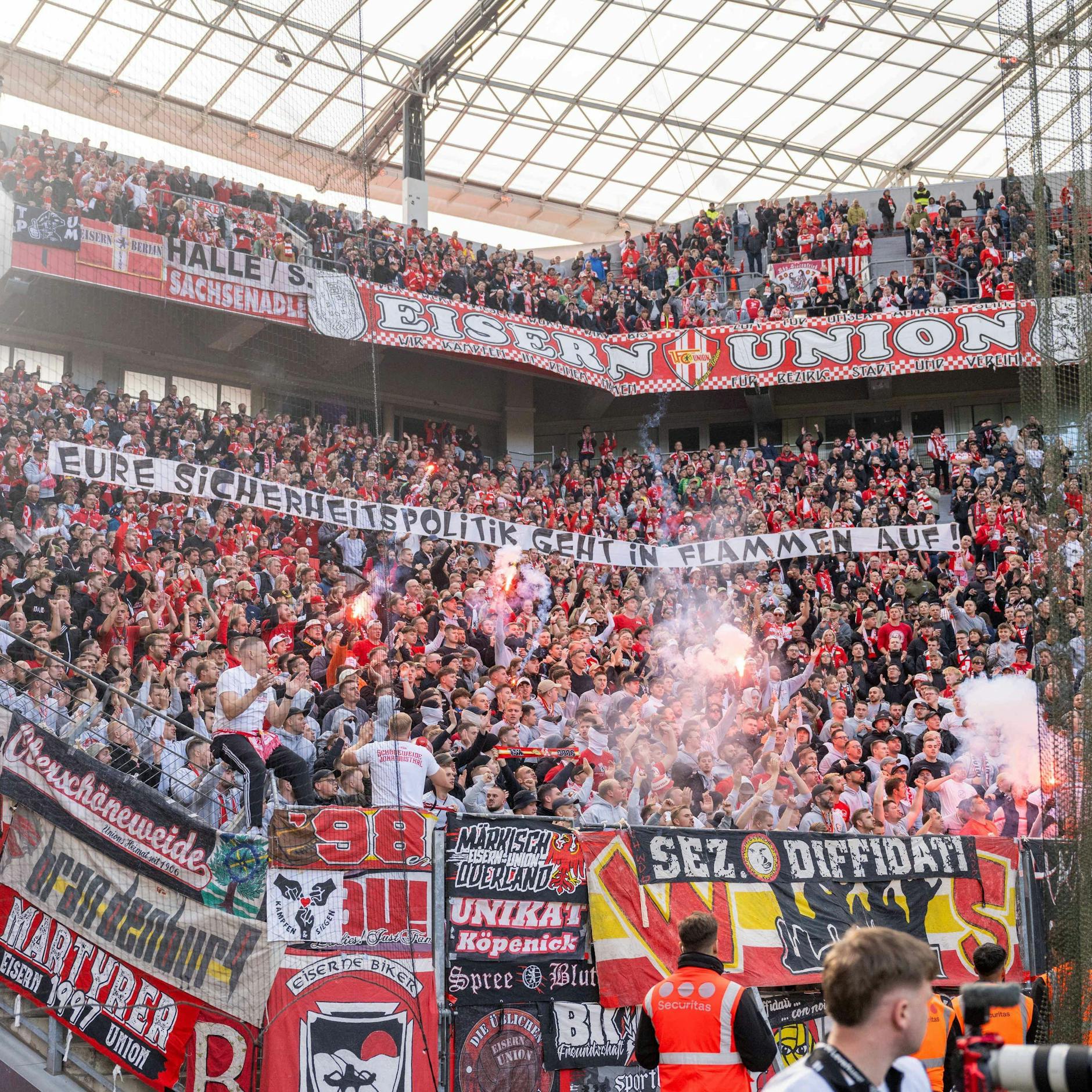 Image - 1. FC Union Berlin: Eiserne Fans machen es besser als Anhänger des DFB-Teams