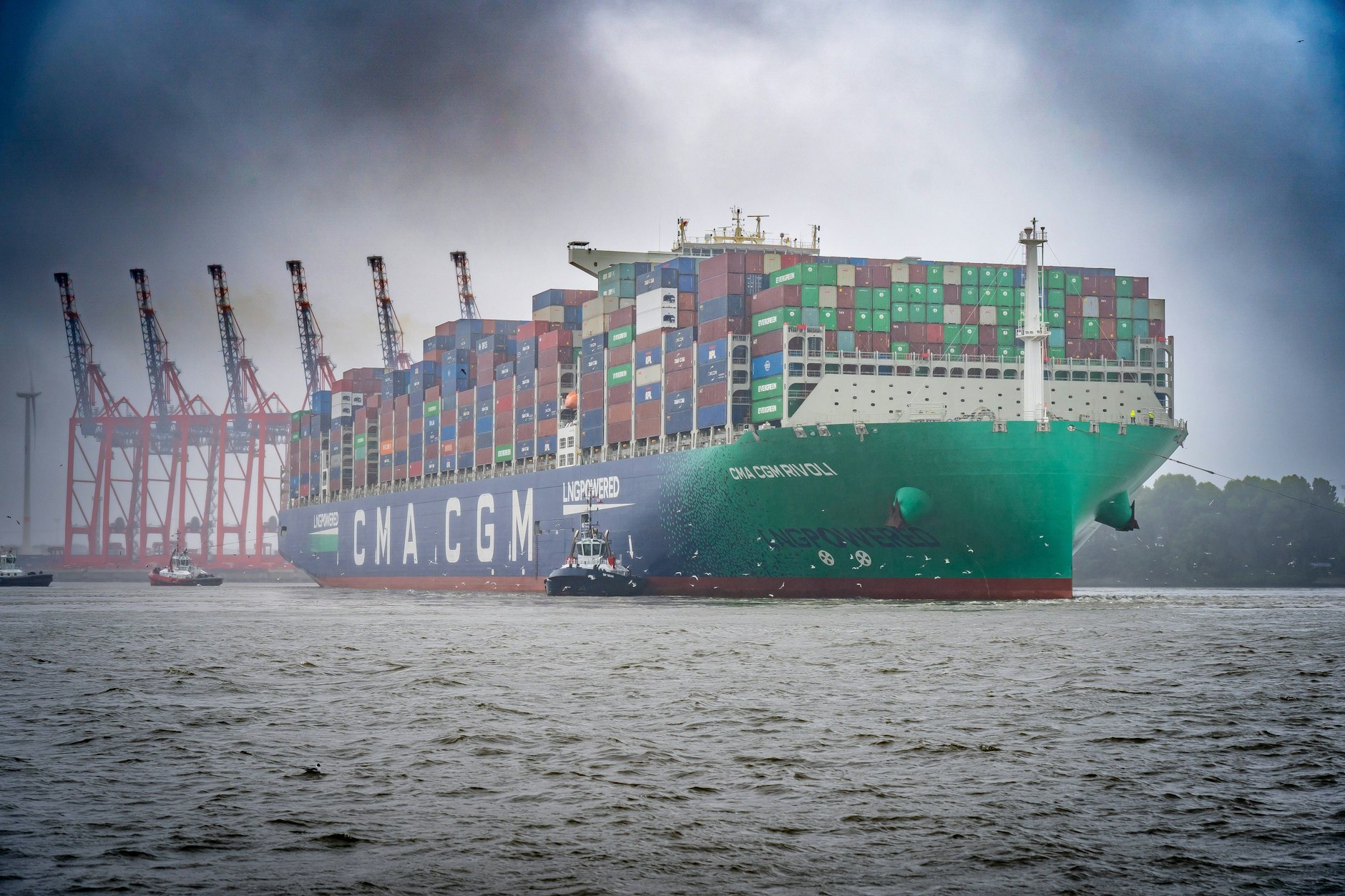 CMA CGM ist die drittgrößte Containerreederei der Welt.