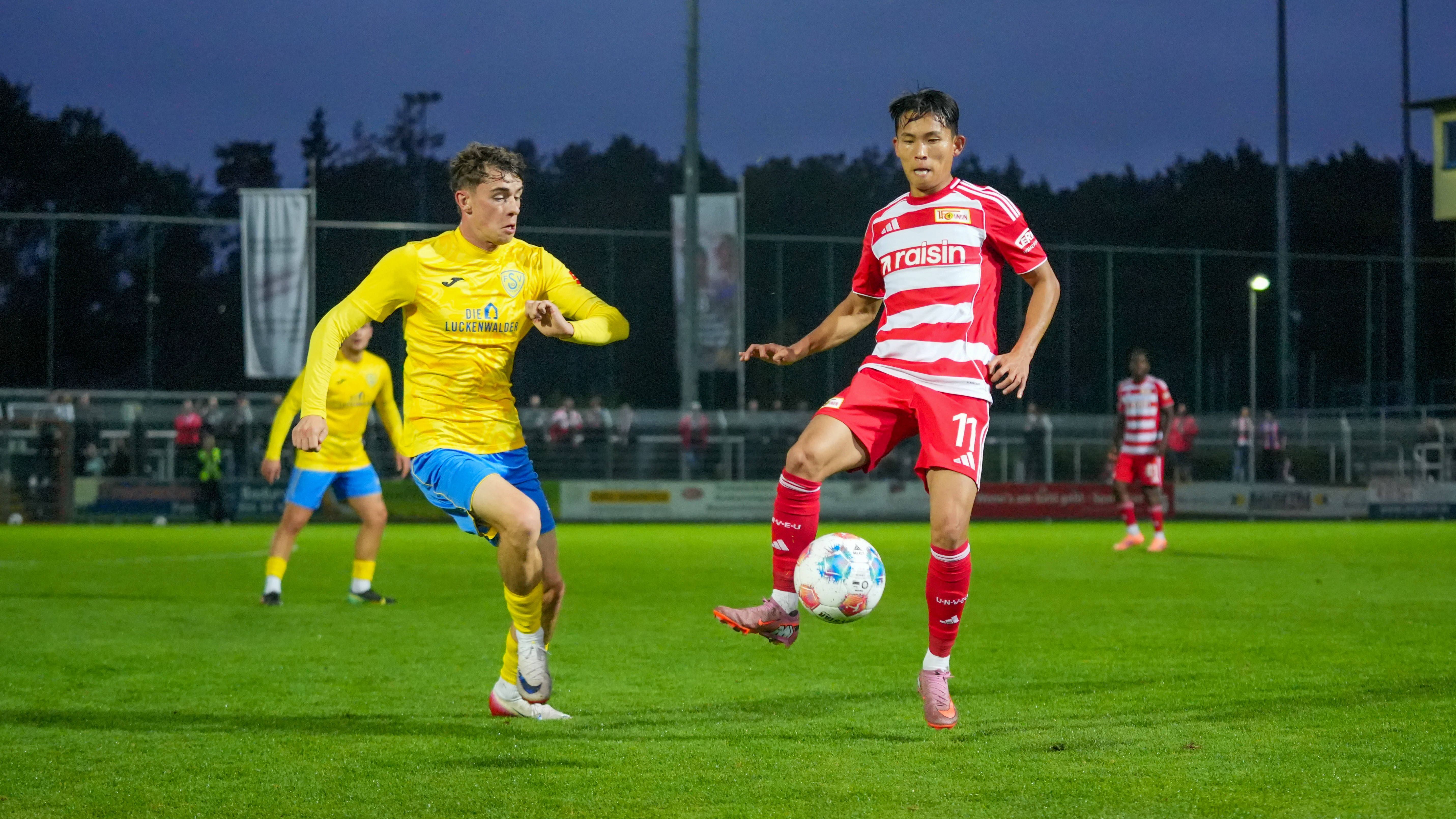 Image - Ohne eine ganze Elf: 1. FC Union Berlin siegt in Luckenwalde