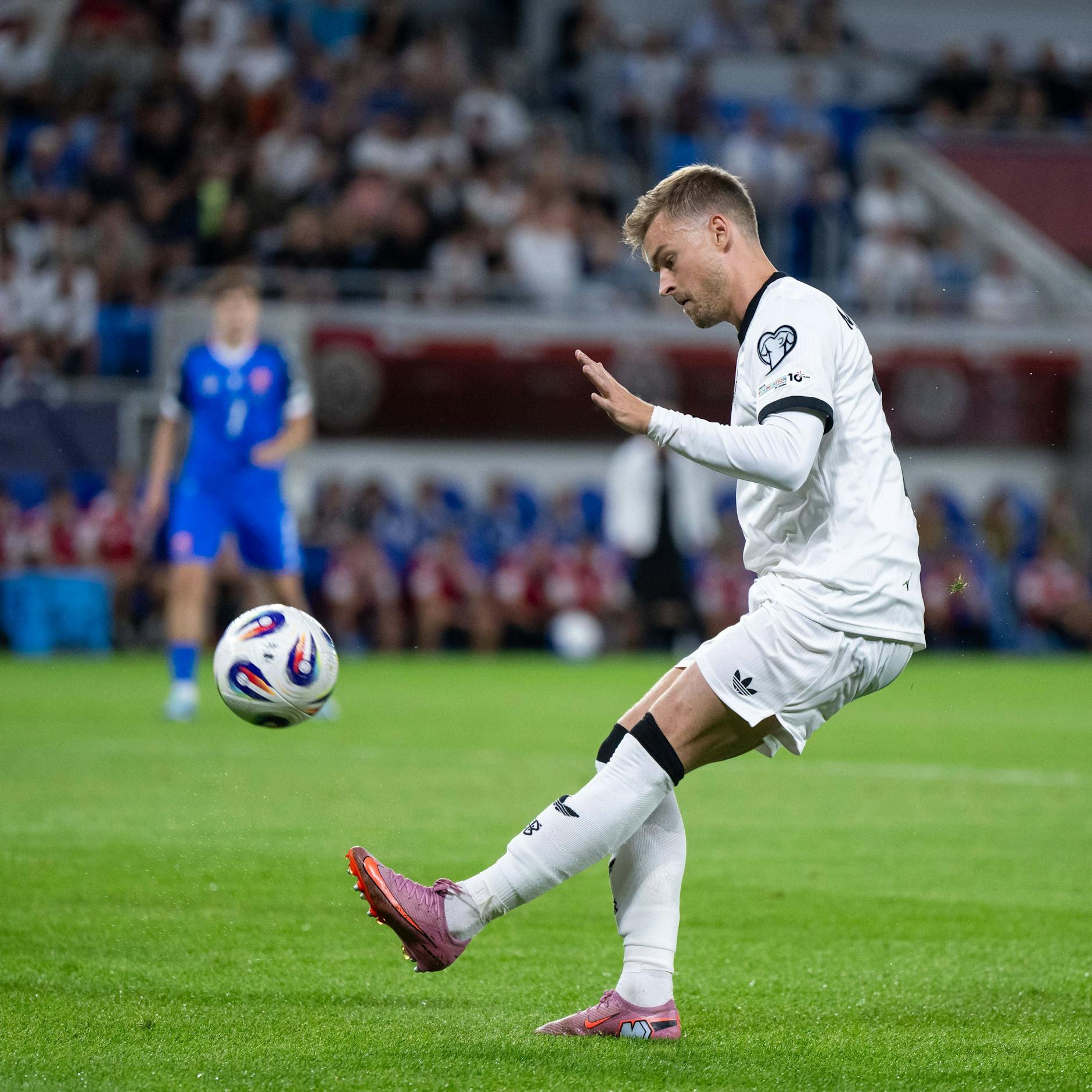 Maxi Mittelstädt machte beim 0:2-Debakel gegen die Slowakei sein vorerst letztes Länderspiel für Deutschland.