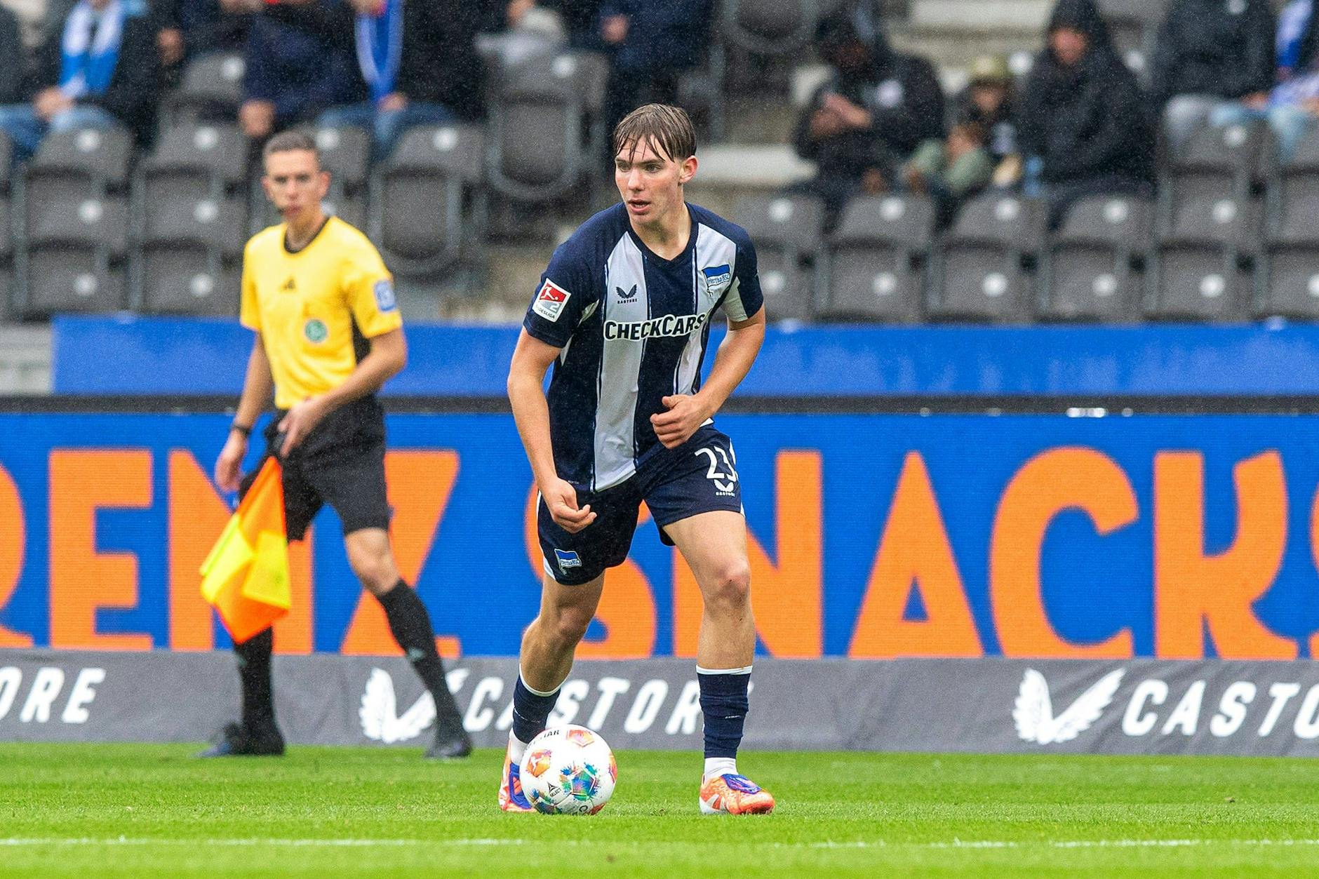 Herthas Superjuwel Kennet Eichhorn ist seit vier Spielen Stammspieler. Die Blau-Weißen gewannen dreimal.