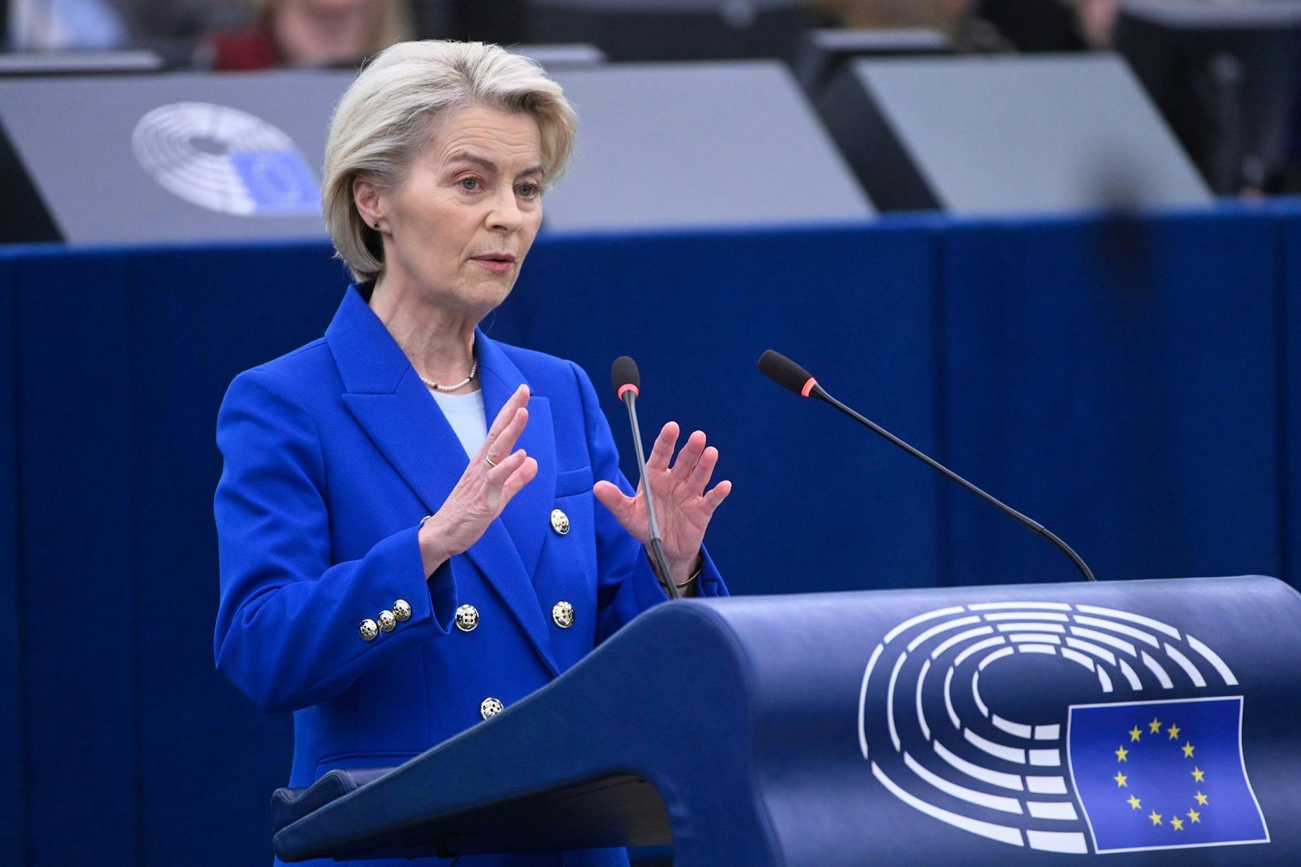 EU-Kommissionspräsidentin Ursula von der Leyen