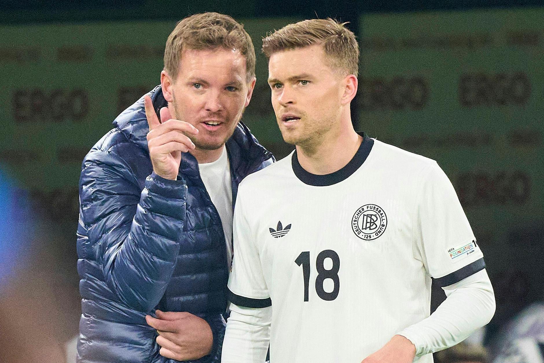 Bundestrainer Julian Nagelsmann ist nicht mehr mit Ex-Herthaner Maxi Mittelstädt zufrieden.