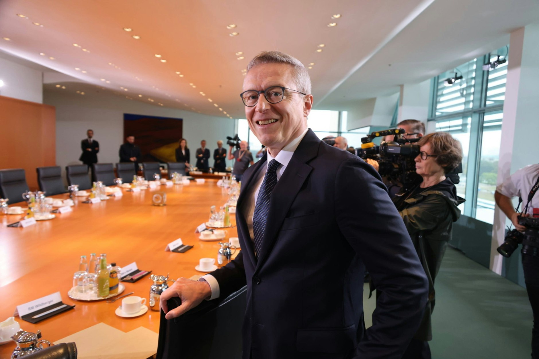 Quereinsteiger Karsten Wildberger (CDU), Minister für Digitalisierung und Staatsmodernisierung im Kabinett Friedrich Merz