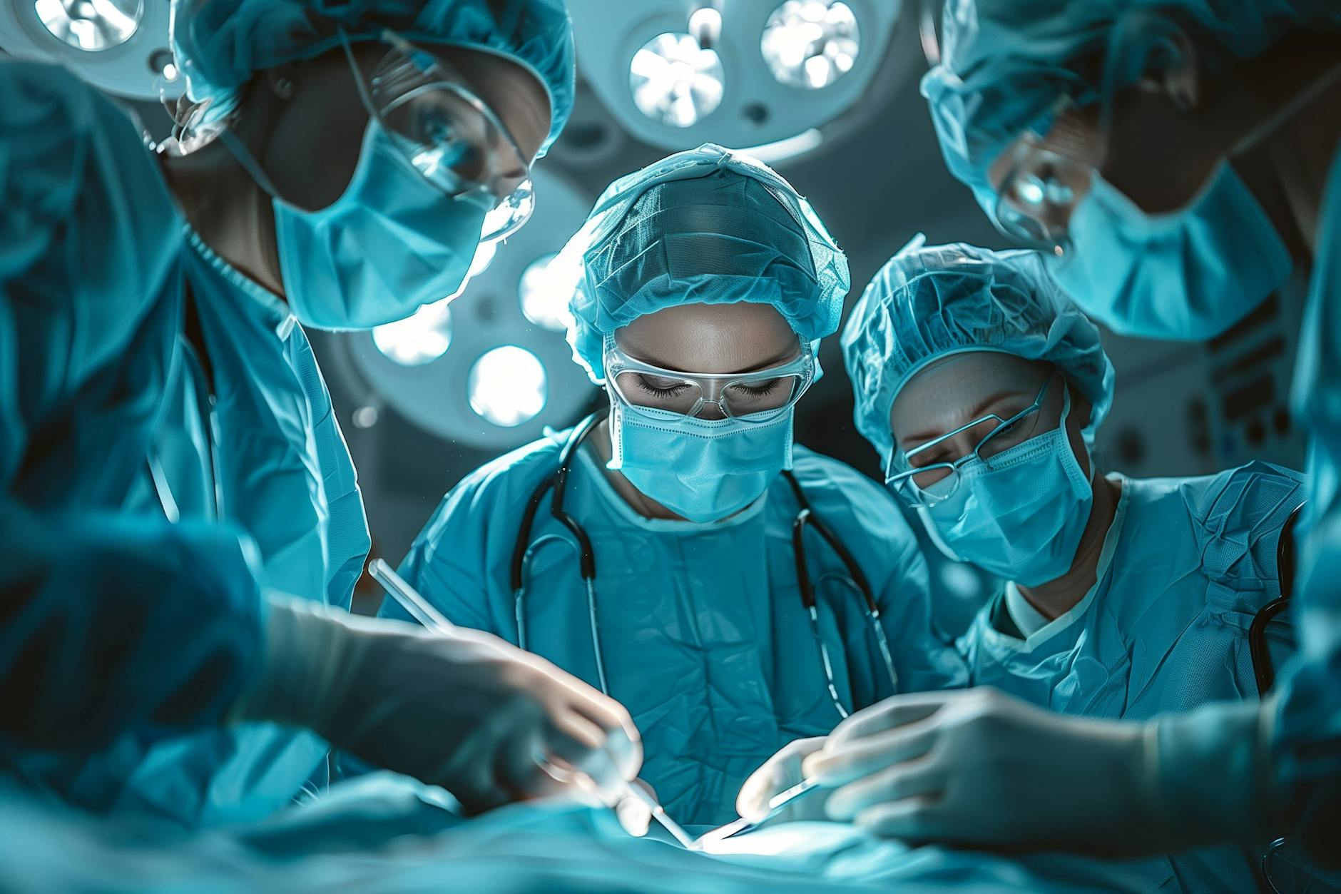 Kostentreiber Krankenhaus: ein OP-Team bei der Arbeit