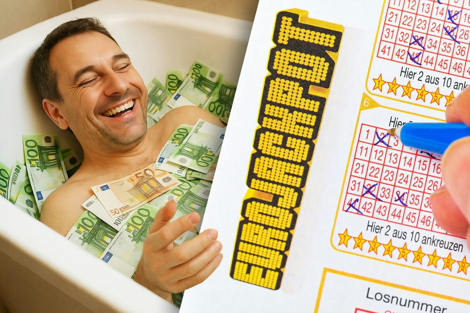 120 Millionen Euro – der Berliner Lotto-Gewinner schwimmt buchstäblich im Geld. Aber: Wie viel muss er ausgeben, damit die Millionen aus dem Eurojackpot aufgebraucht werden?