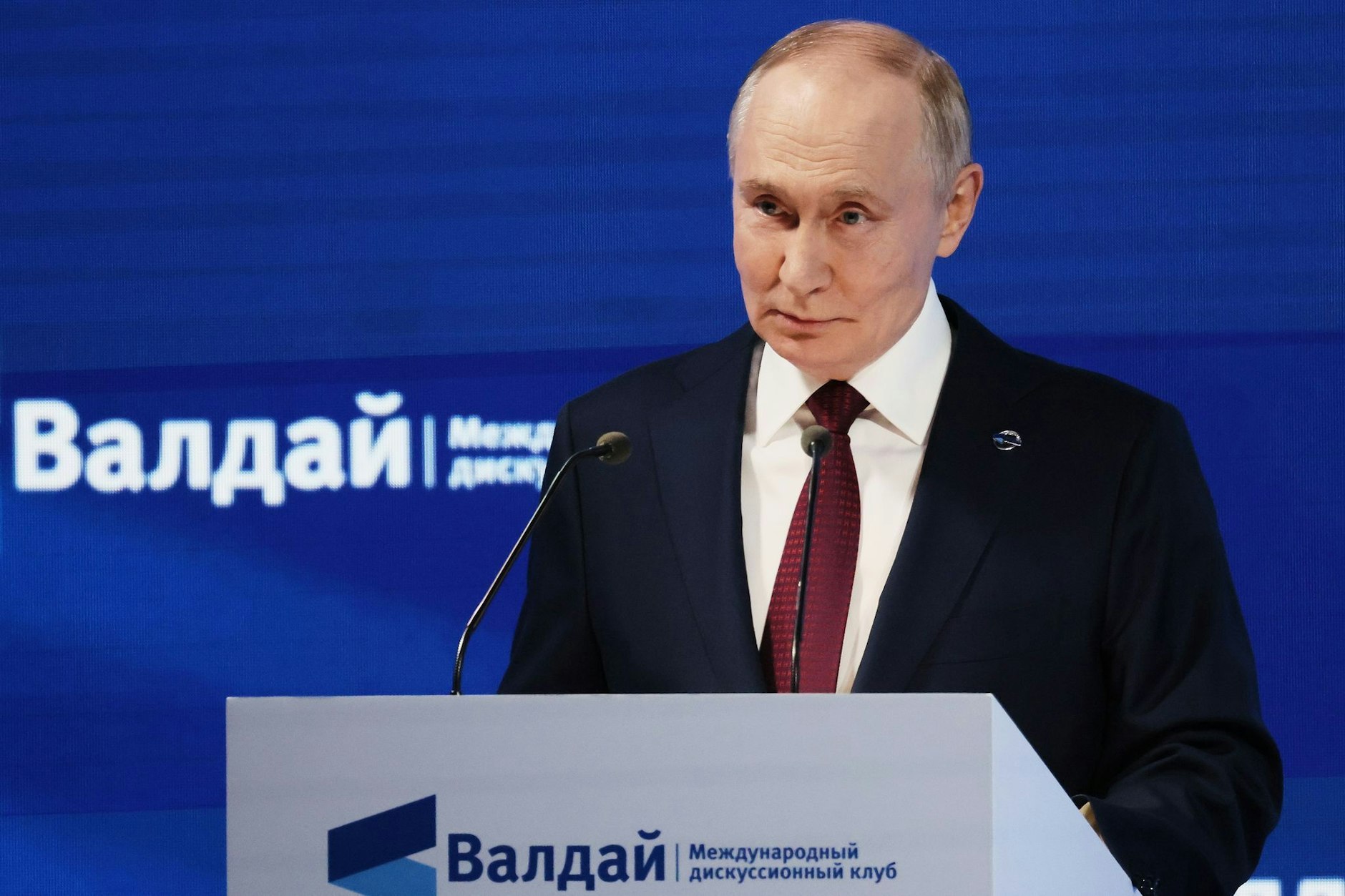 Wladimir Putin beim Waldai-Forum