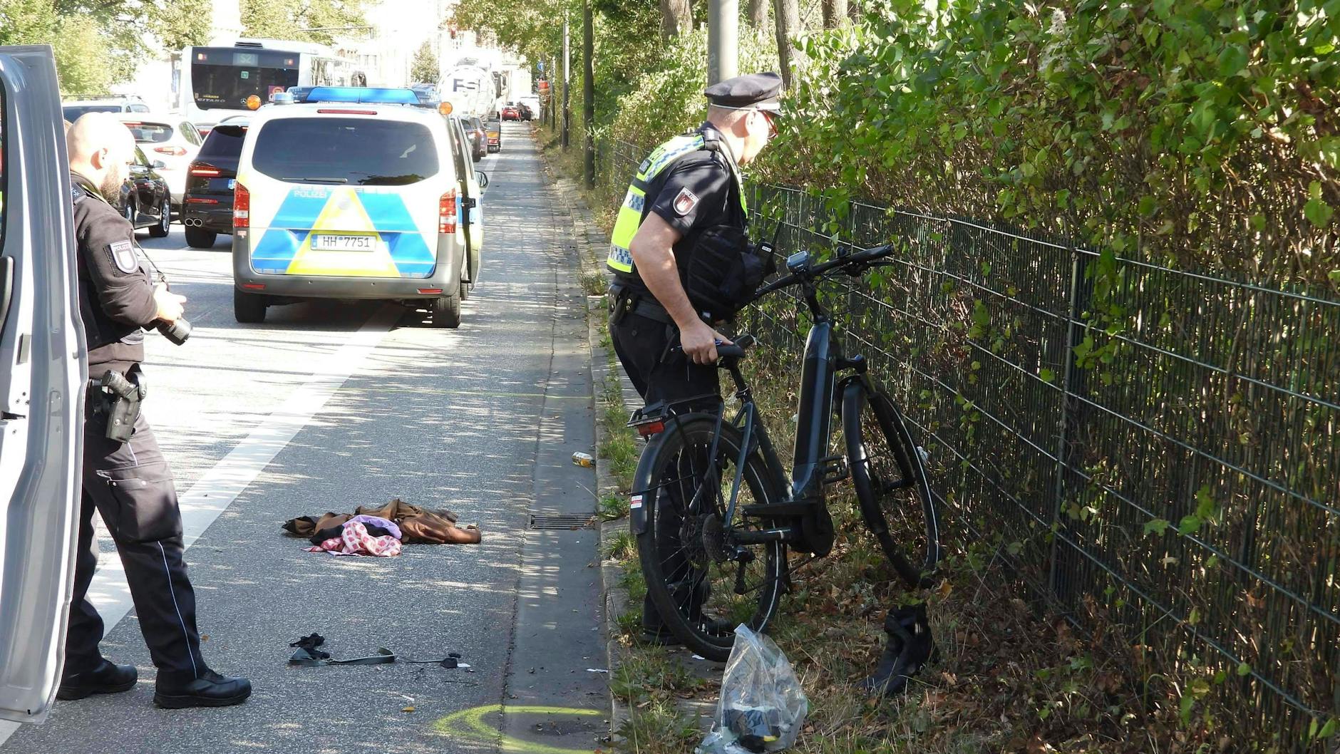 Hier ist es passiert: Wanda Perdelwitz fuhr auf dem Fahrrad gegen eine geöffnete Beifahrertür und stürzte schwer.