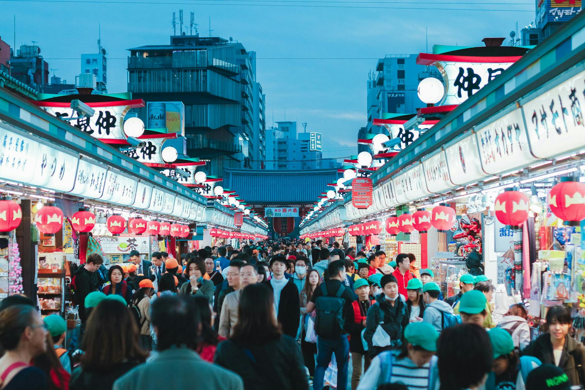 Der Sensō-ji-Tempel in Tokio