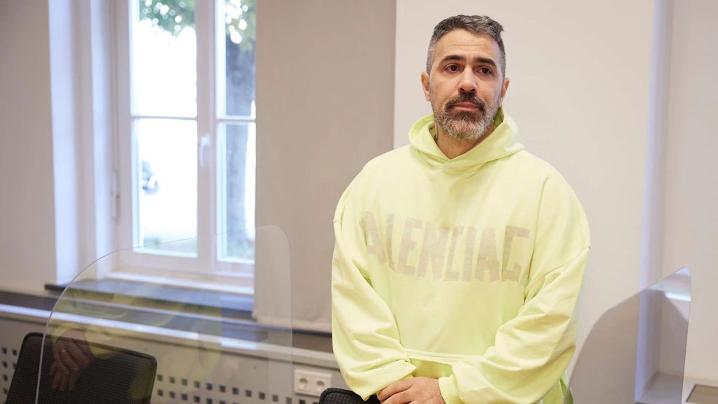 Bushido vor Gericht gegen&nbsp;Arafat Abou-Chaker im Jahr 2024.