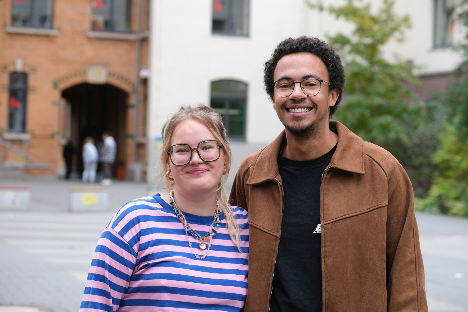 Henriette Held und Luis Bobga und wollen die Grünen-Jugend wieder nach vorne bringen.