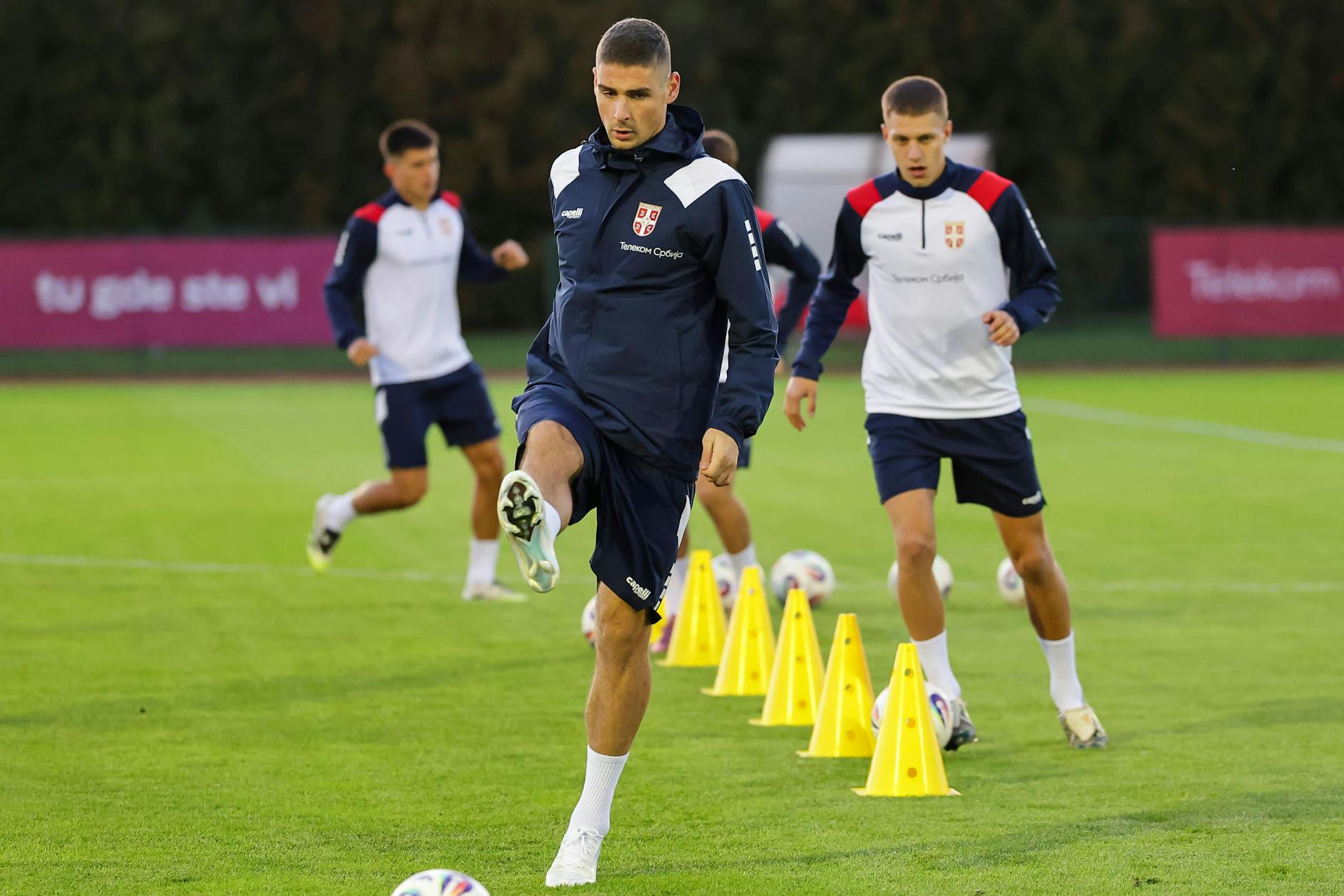 Union-Stürmer Andrej Ilic verliert mit Serbien gegen Albanien und muss jetzt ohne Nationalcoach trainieren.