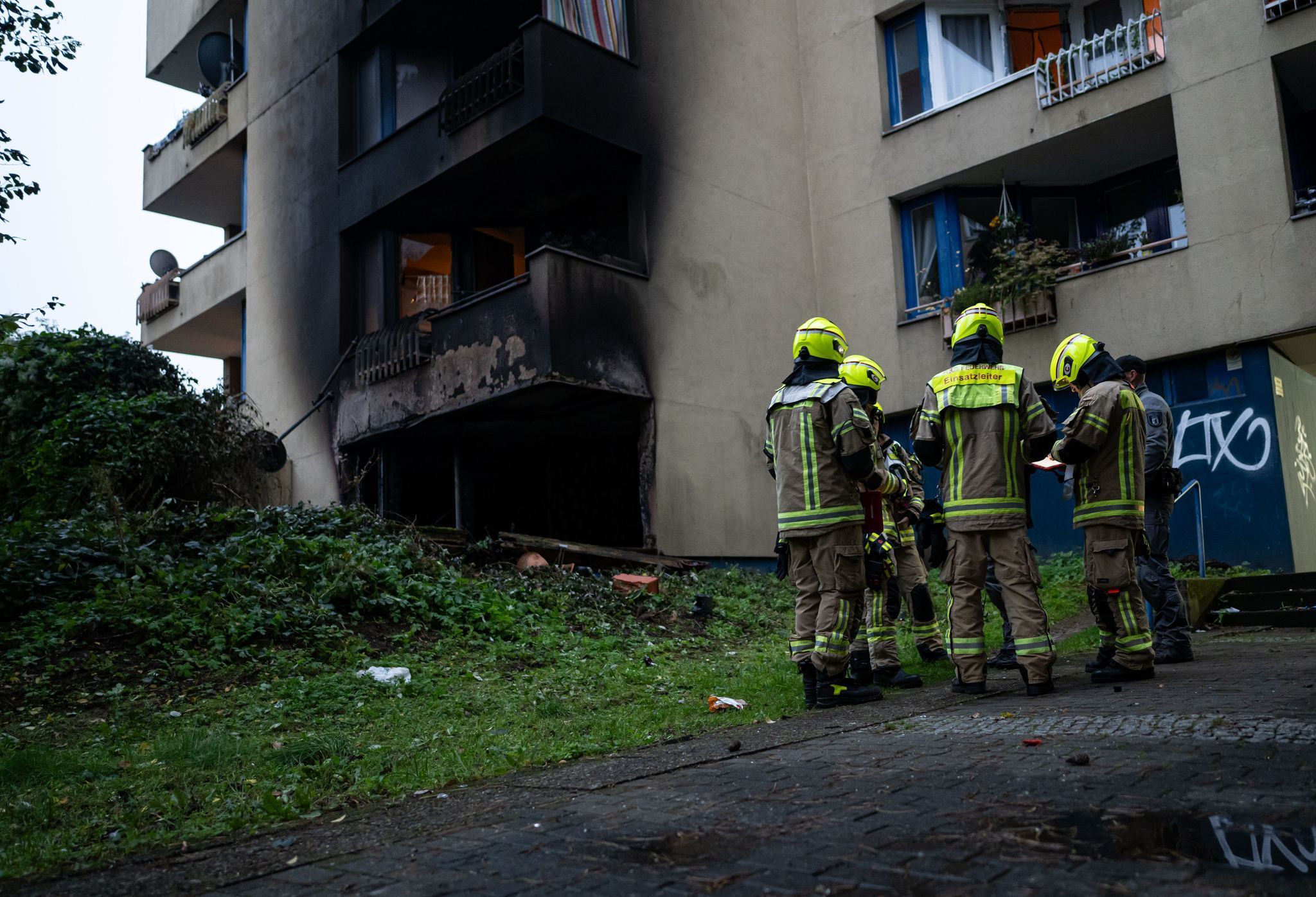 Explosion in der High-Deck-Siedlung: Bewohner schildert Feuer-Horror