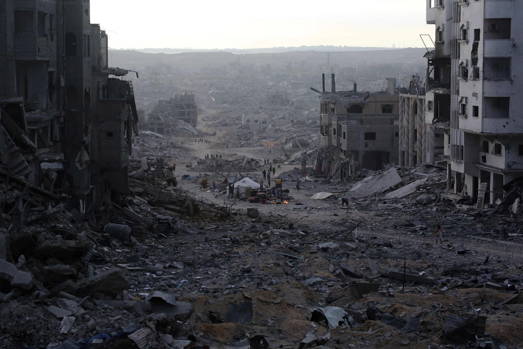 Zerstörung in Gaza Stadt