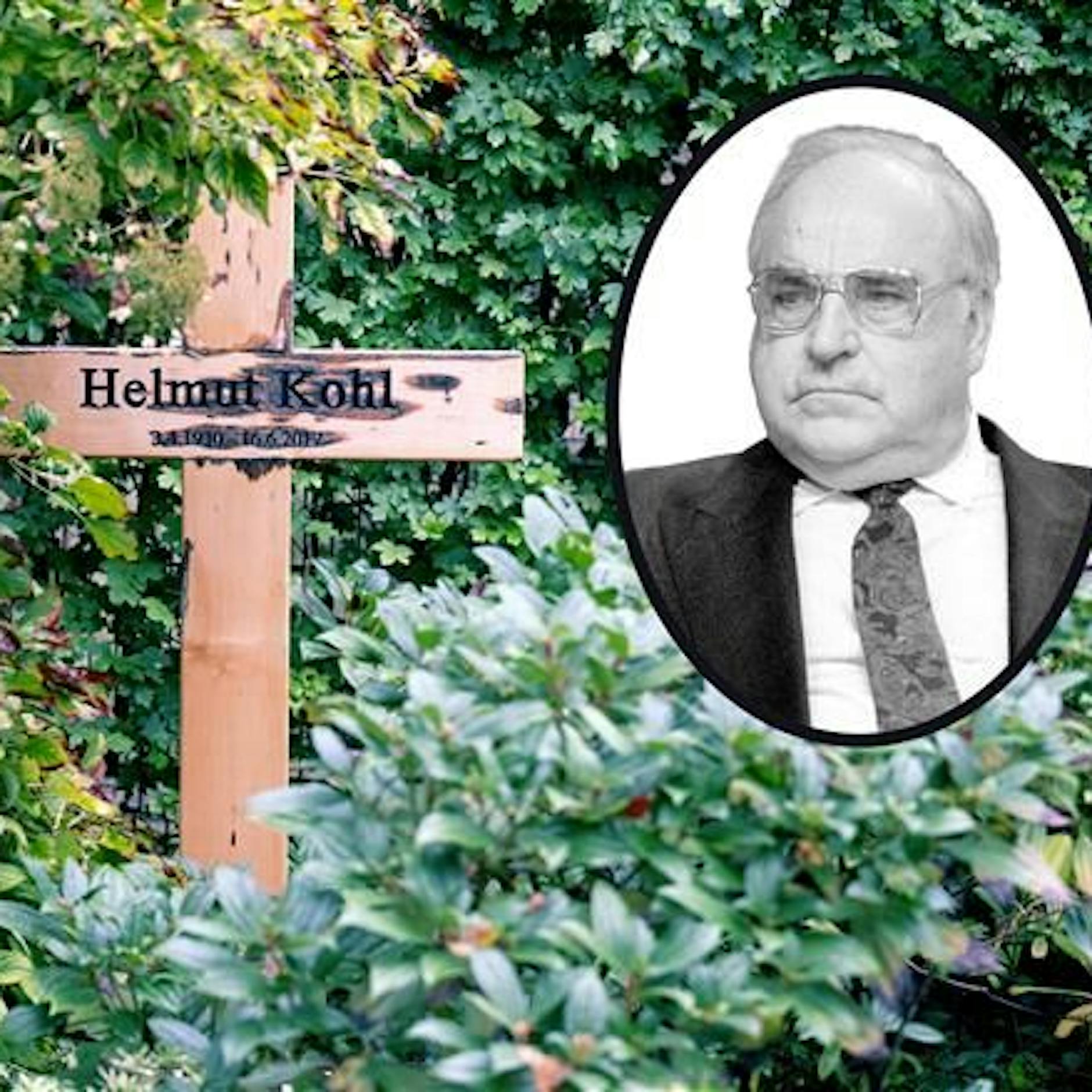 Acht Jahre nach seinem Tod: Helmut Kohl bekommt endlich ein Grabmal