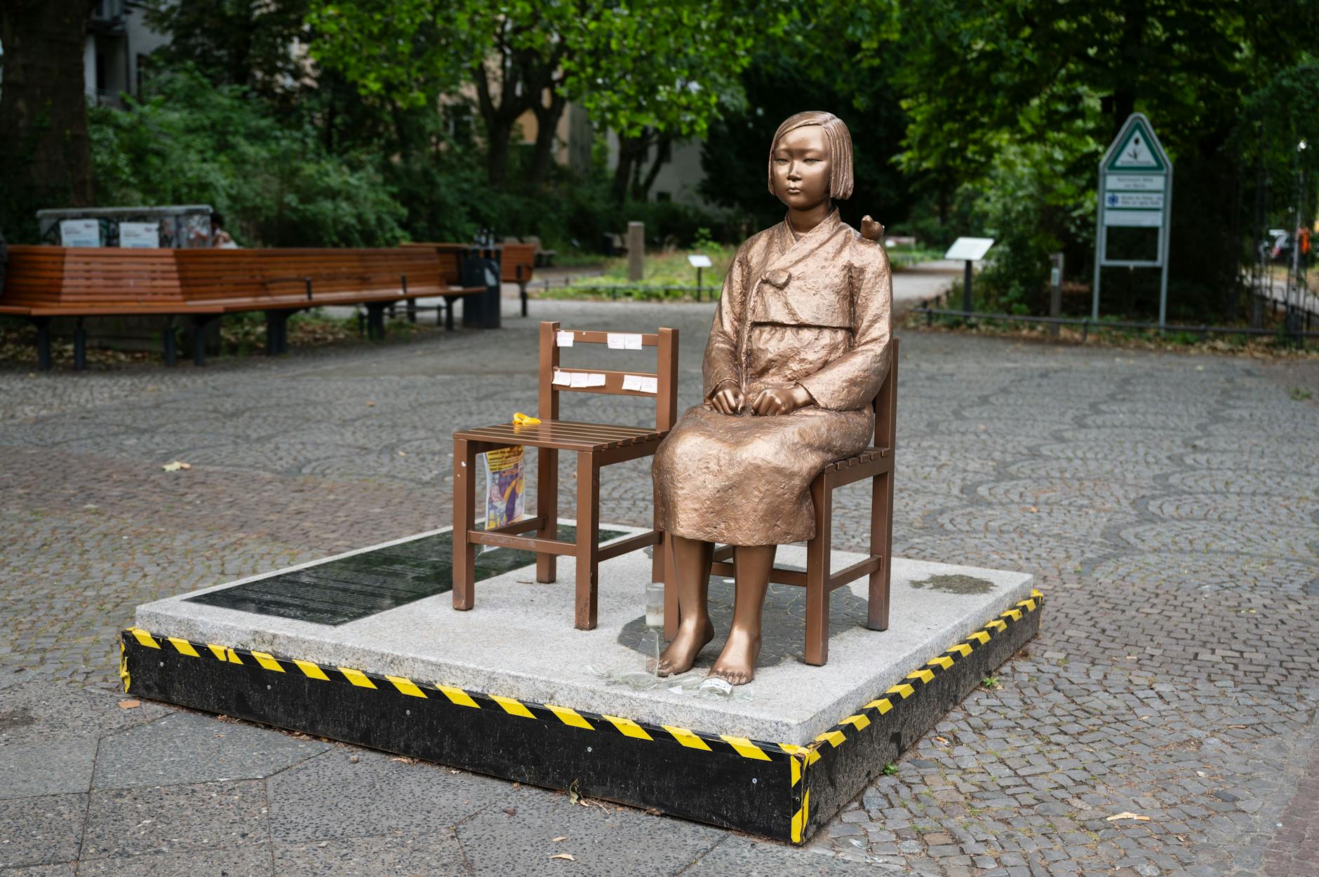 Das Trostfrauen-Denkmal in Berlin-Mitte